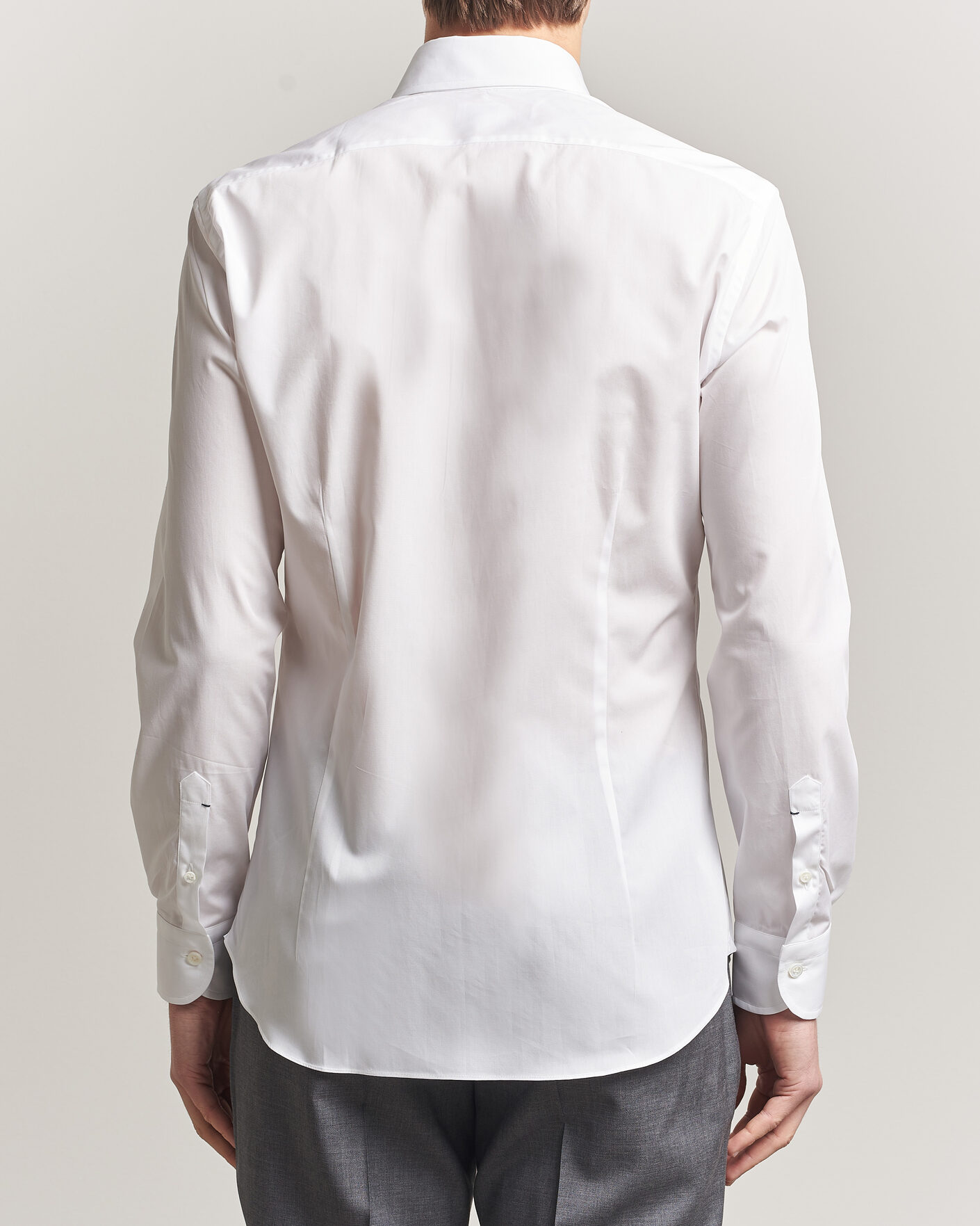 Uomini | Camicie | Mazzarelli | Soft Cotton Button Down Shirt White