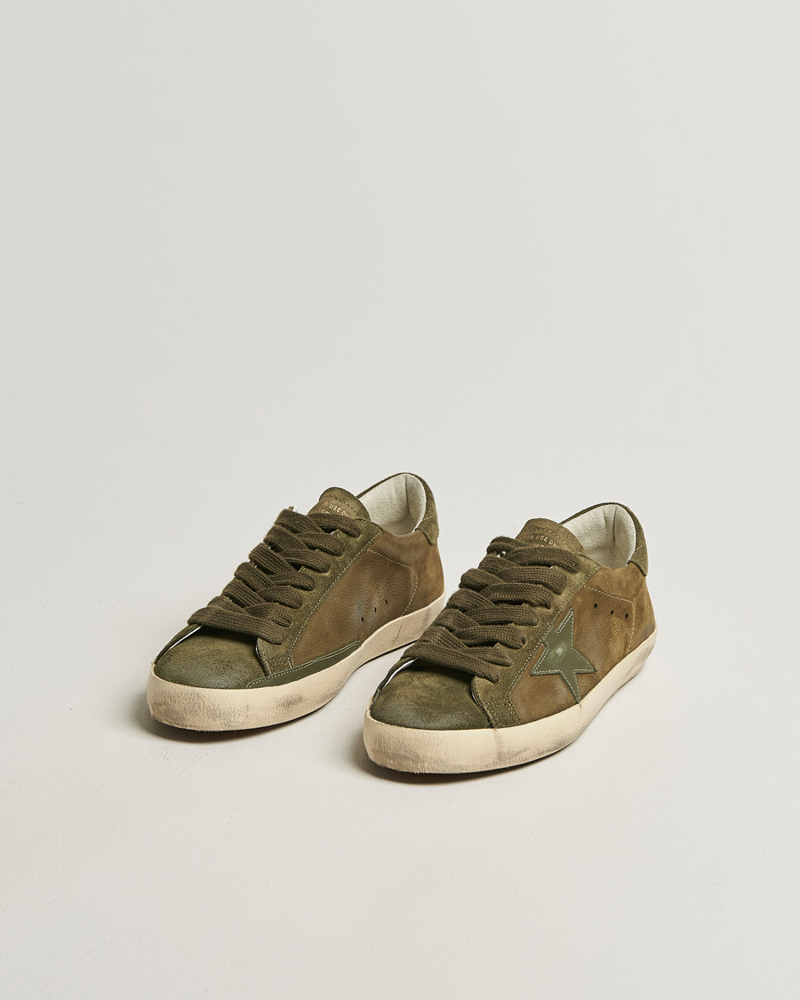 Uomini | Sneakers | Golden Goose | Super-Star Sneakers Olive Night