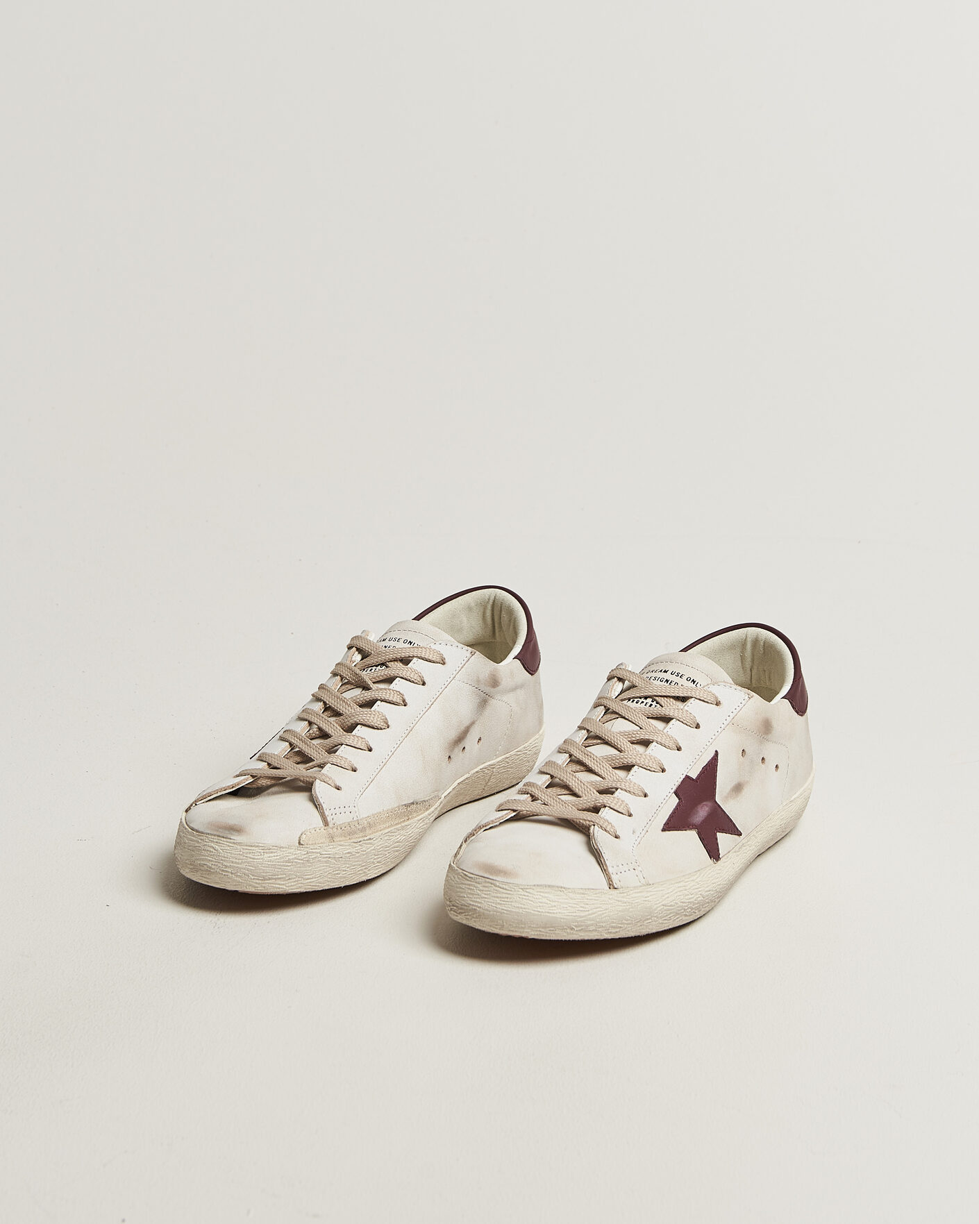 Uomini | Sneakers | Golden Goose | Super-Star Sneakers White/Red