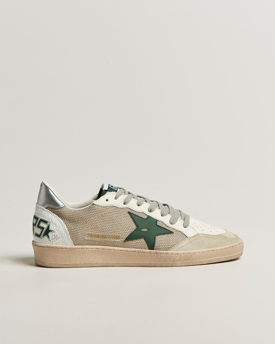 Uomini | Sneakers | Golden Goose | Ball Star Sneakers White/Green