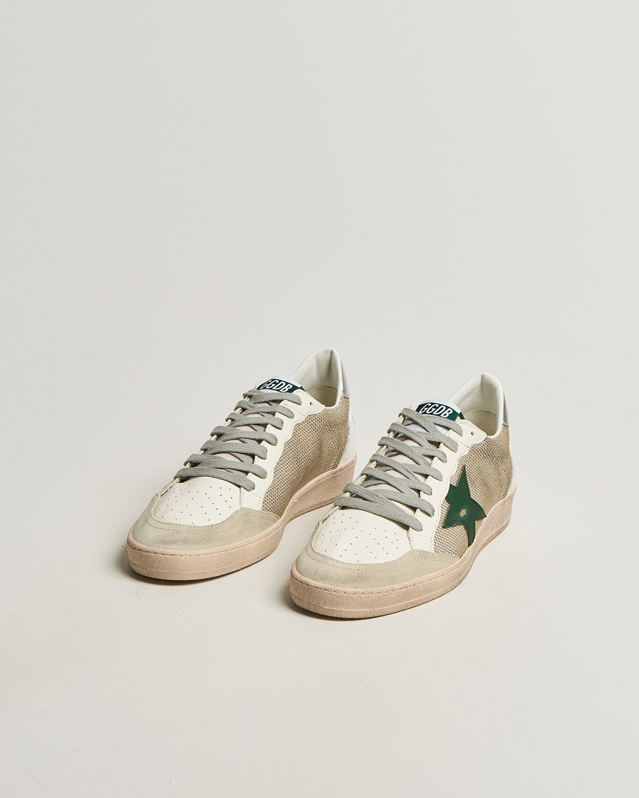 Uomini | Sneakers | Golden Goose | Ball Star Sneakers White/Green