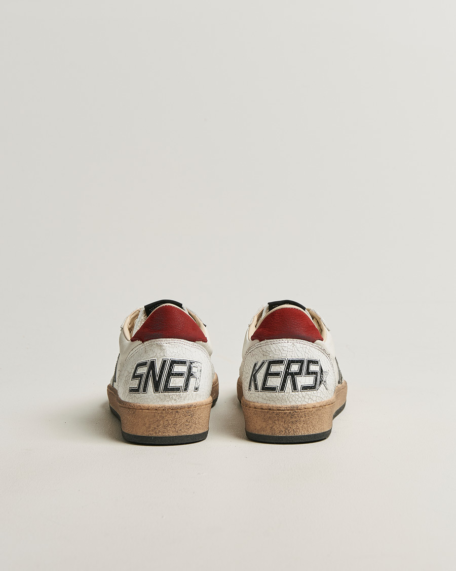 Uomini | Sneakers | Golden Goose | Ball Star Sneakers White/Red