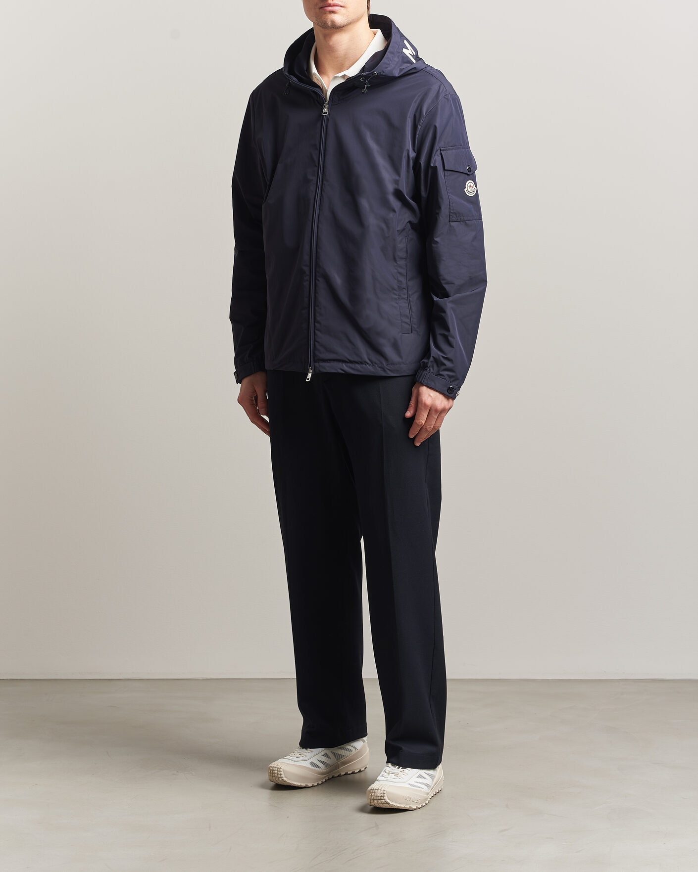 Uomini | Giacche | Moncler | Sassiere Hooded Jacket Navy