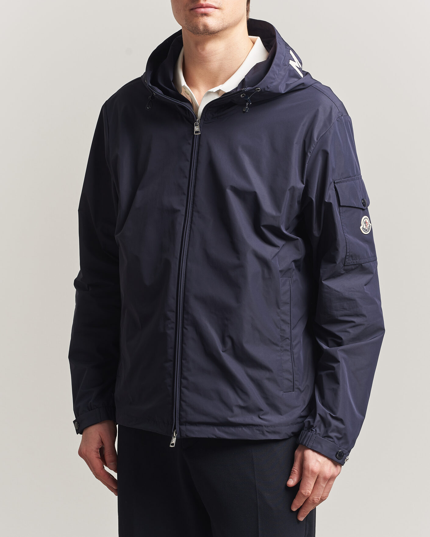 Uomini | Giacche | Moncler | Sassiere Hooded Jacket Navy