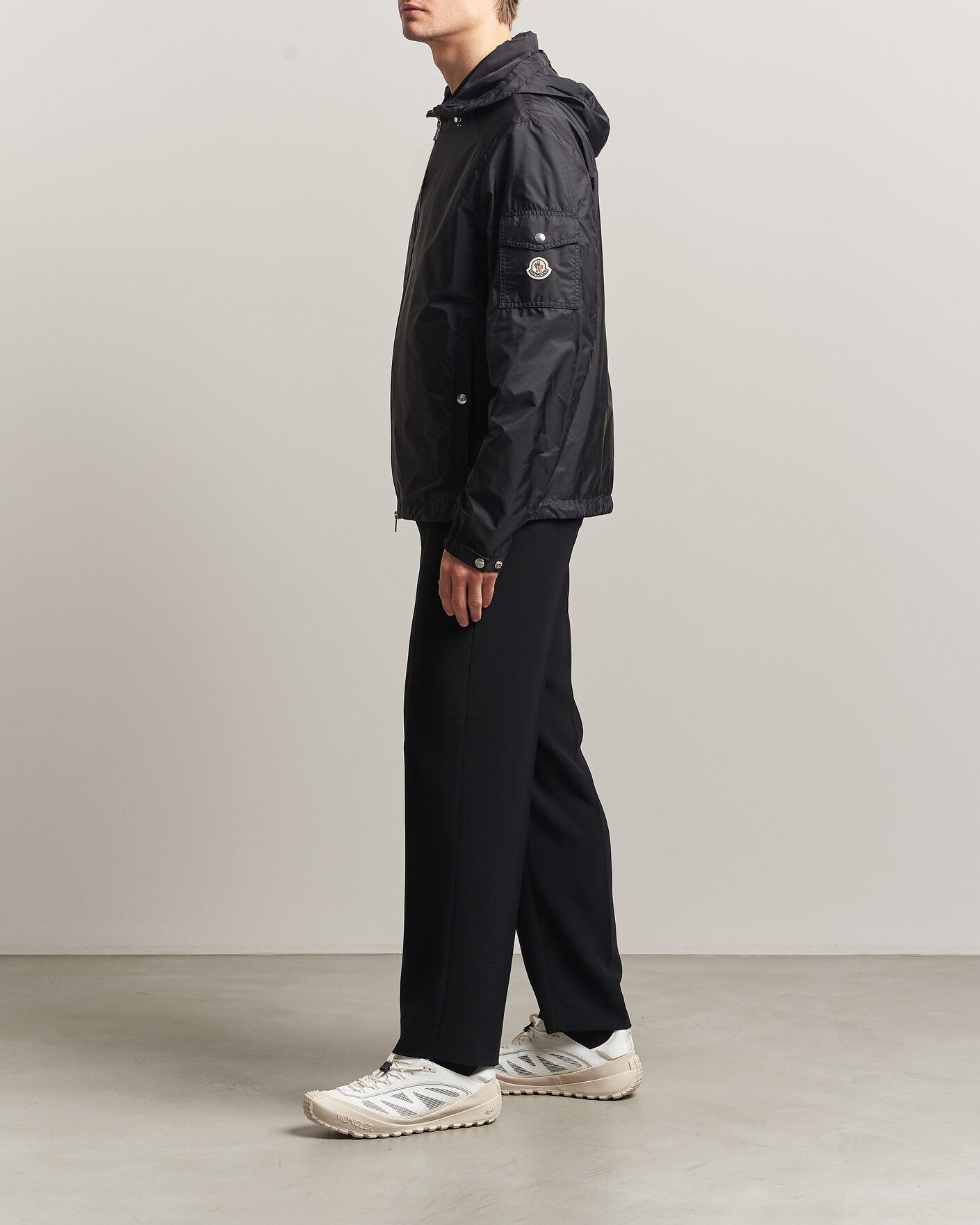 Uomini | Giacche | Moncler | Etiache Hooded Jacket Black