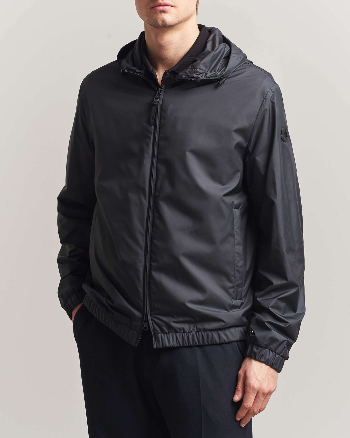 Uomini | Giacche | Moncler | Domene Hooded Jacket Black