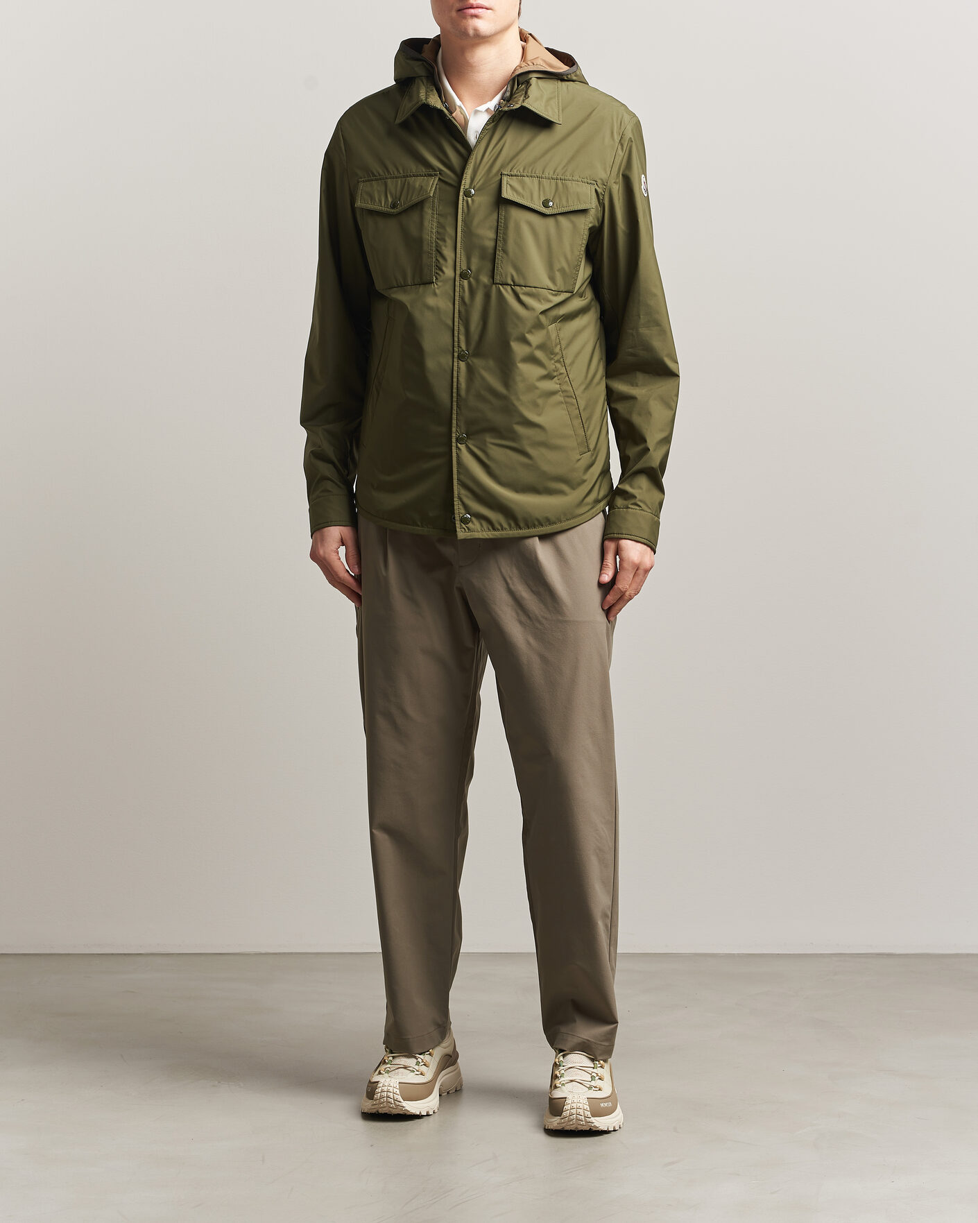 Uomini | Giacche | Moncler | Chirano Shirt Jacket Military