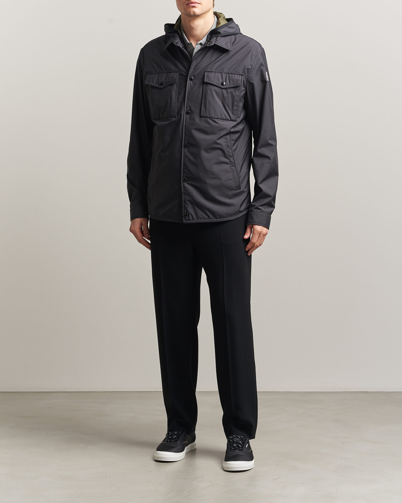 Uomini | Giacche | Moncler | Chirano Shirt Jacket Black