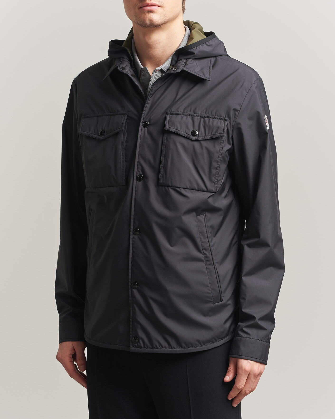 Uomini | Giacche | Moncler | Chirano Shirt Jacket Black