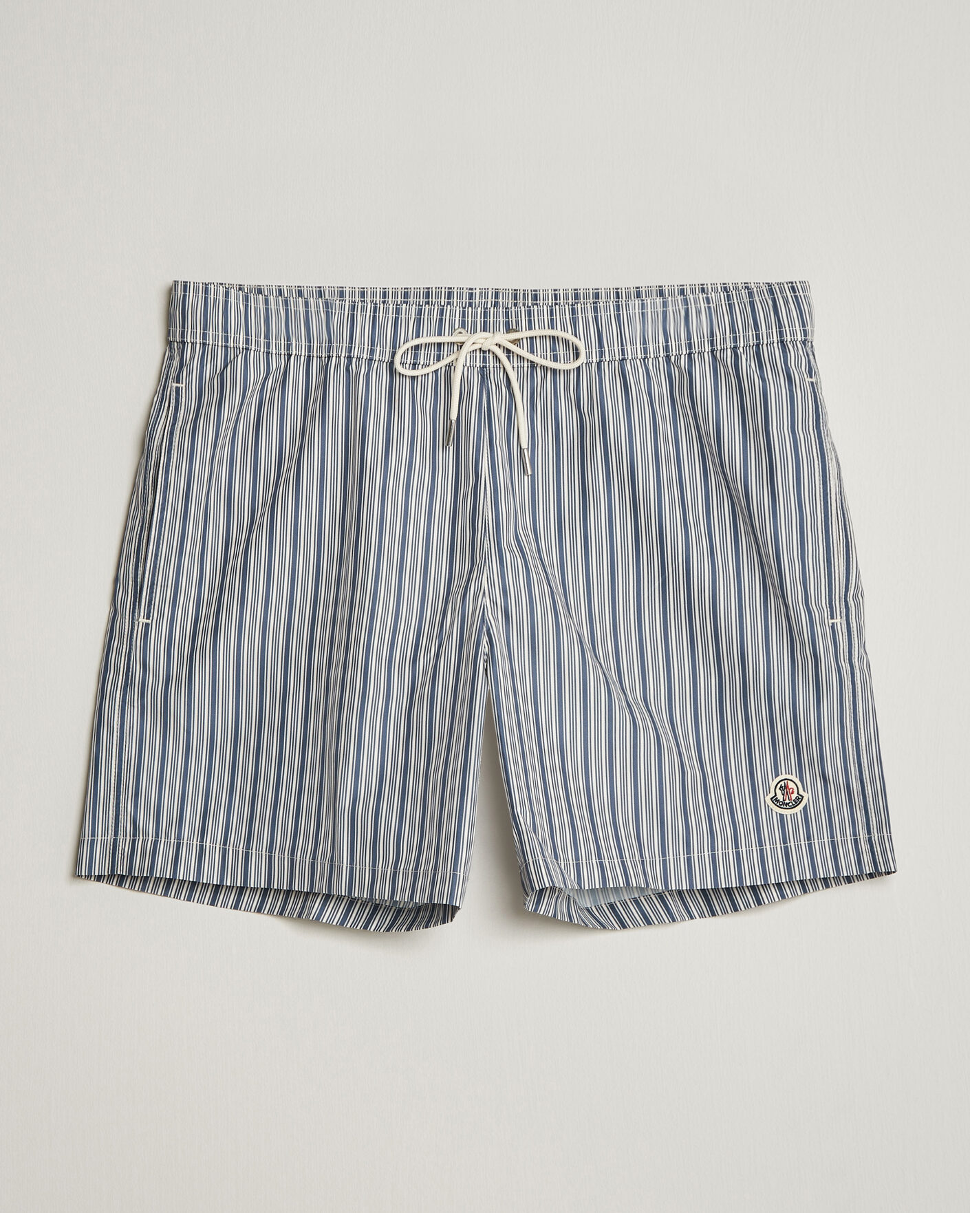 Uomini | Costumi da bagno | Moncler | Nylon Swim Shorts Blue Stripe