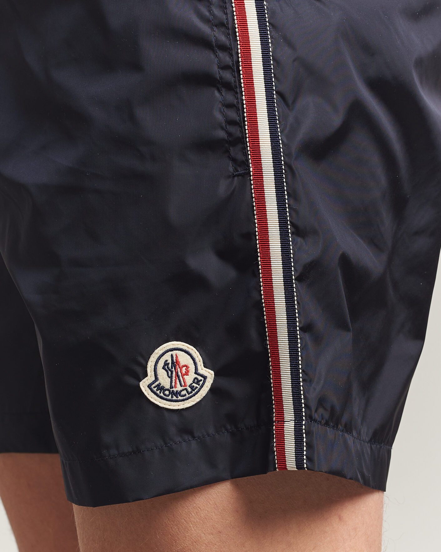 Uomini | Costumi da bagno | Moncler | Contrast Band Swim Shorts Navy