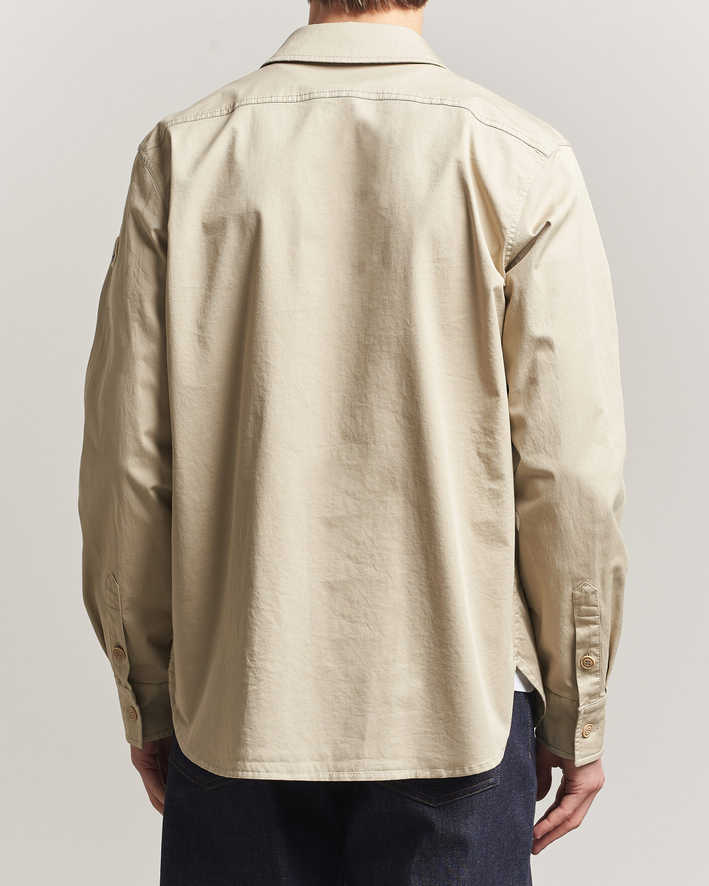 Uomini | Camicie | Moncler | Double Pocket Overshirt Beige