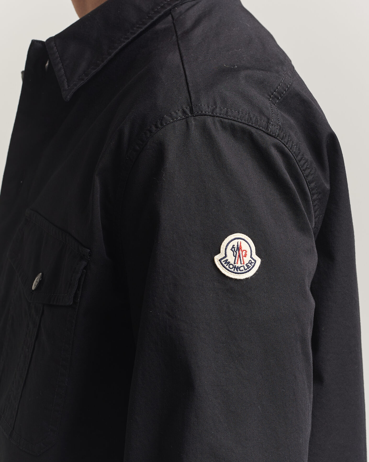 Uomini | Camicie | Moncler | Double Pocket Overshirt Black