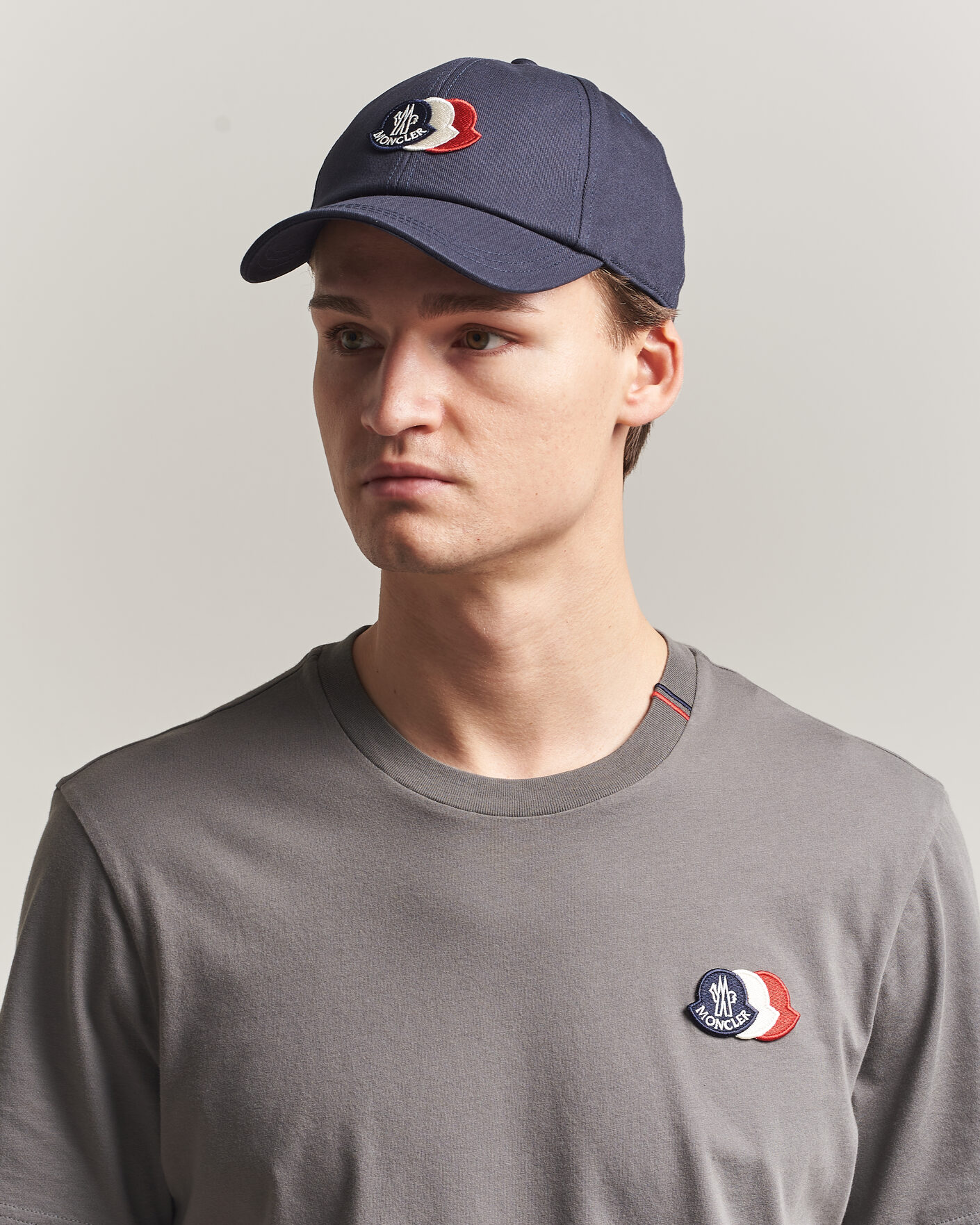Uomini | Cappelli & Berretti | Moncler | Tricolore Logo Cap Navy