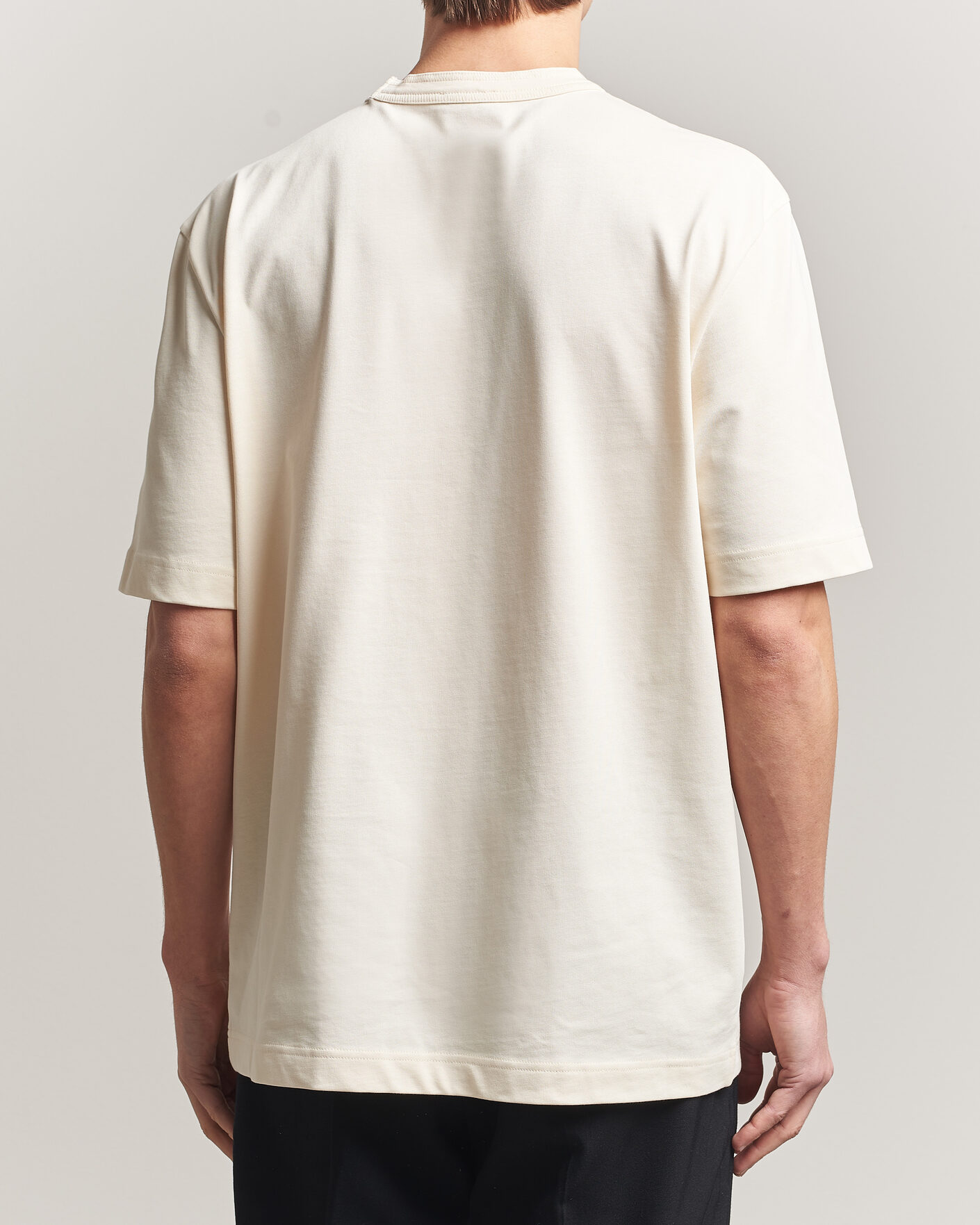 Uomini | T-shirt | Moncler | Oversize Pocket T-Shirt Off White