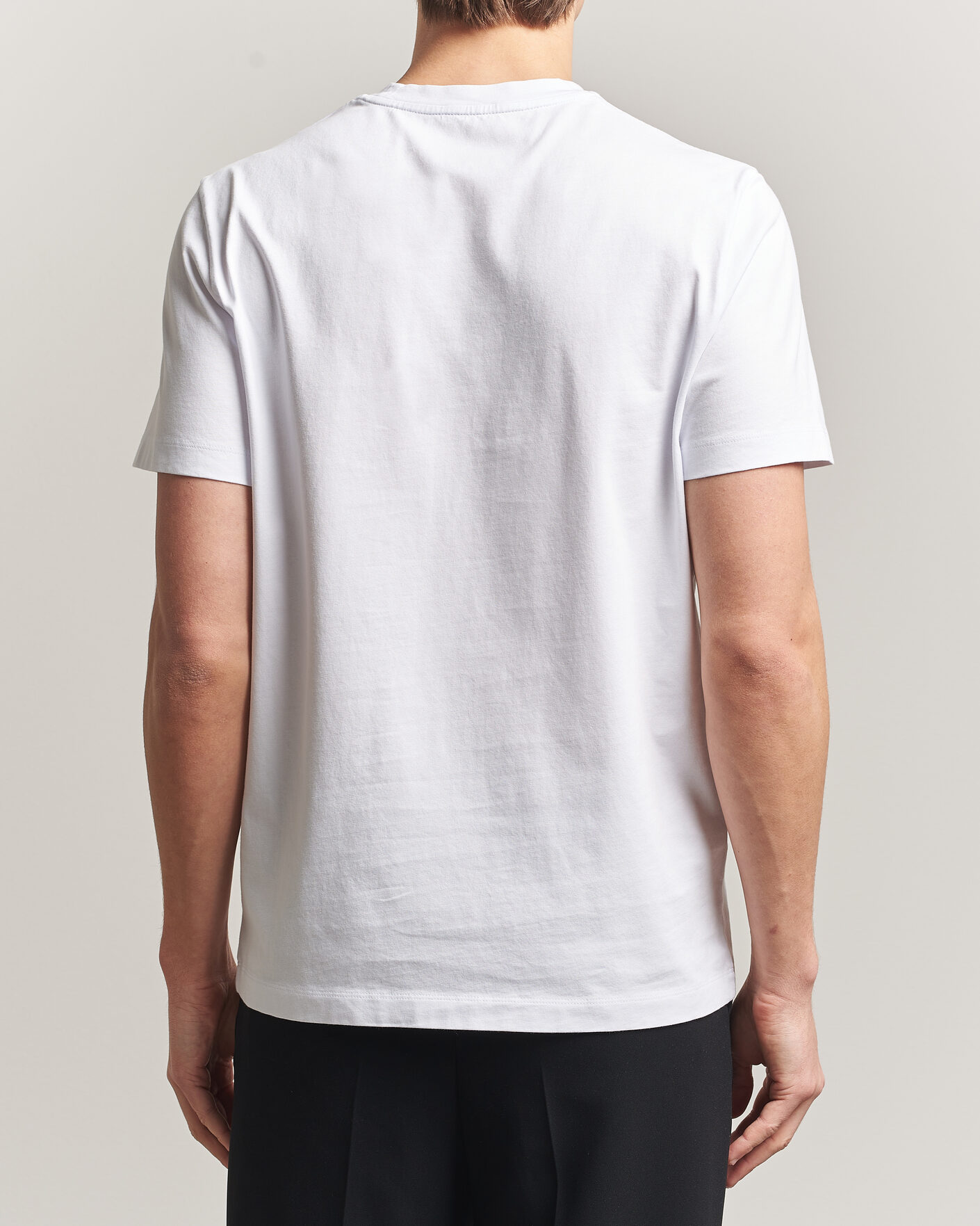 Uomini | T-shirt | Moncler | Lettering Logo T-Shirt White