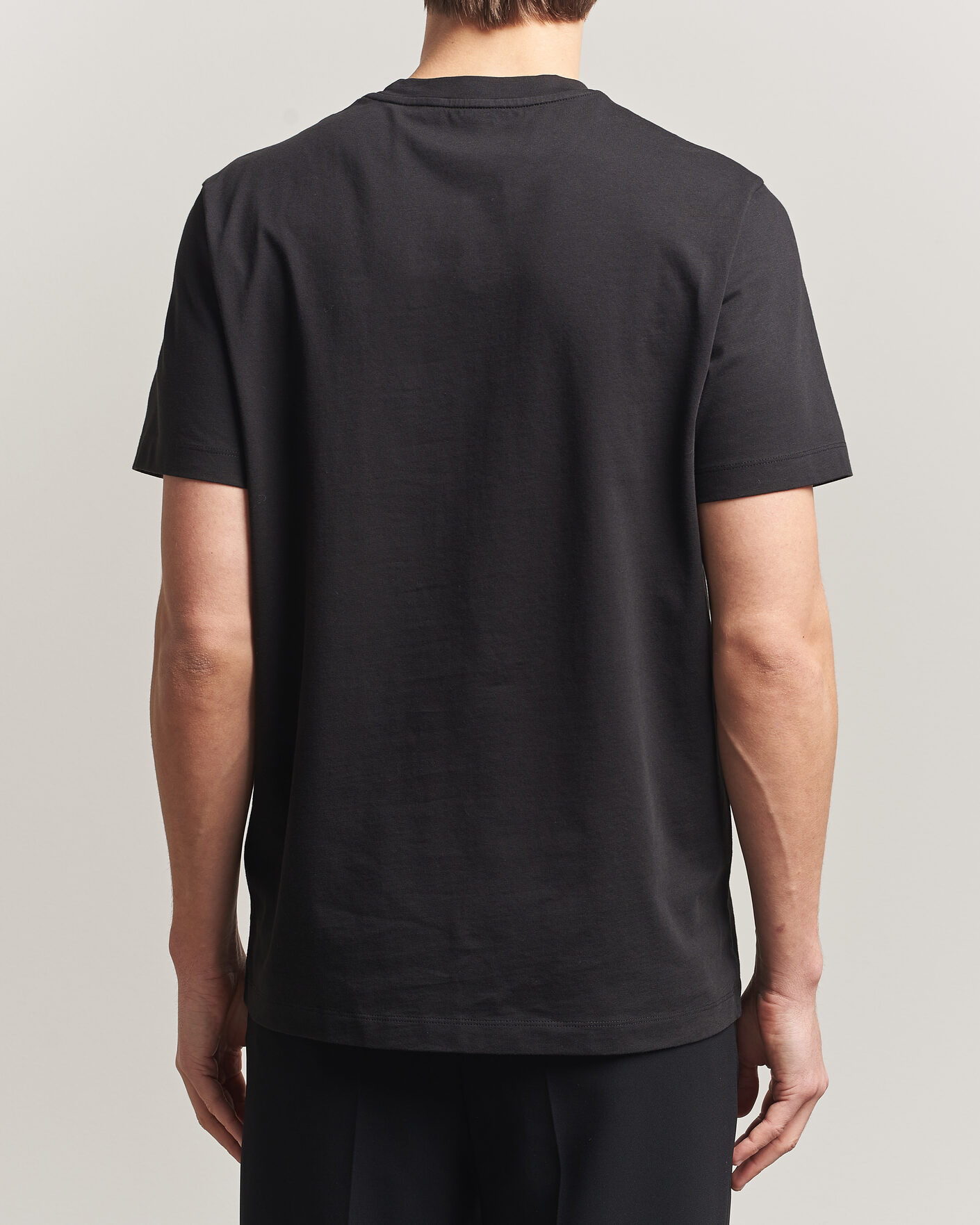 Uomini | T-shirt | Moncler | Lettering Logo T-Shirt Black