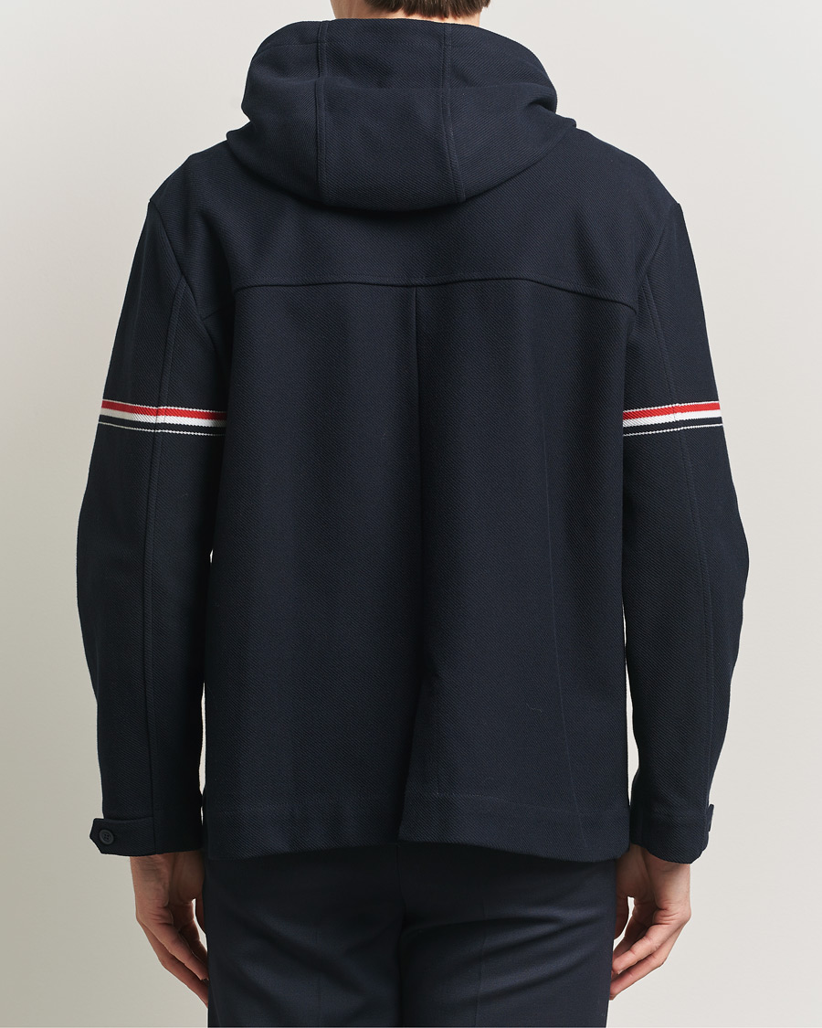 Uomini | Giacche | Thom Browne | Tech Twill Field Jacket Navy