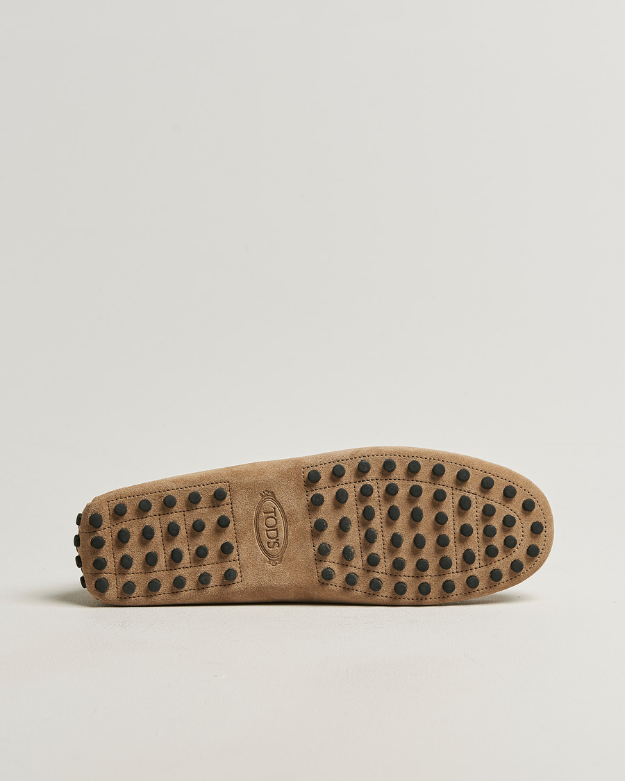Uomini | Mocassini | Tod's | Lacetto Gommino Carshoe Beige Suede