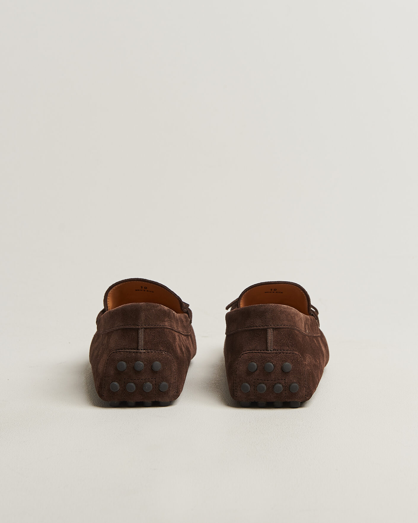 Uomini | Mocassini | Tod's | Lacetto Gommino Carshoe Dark Brown Suede