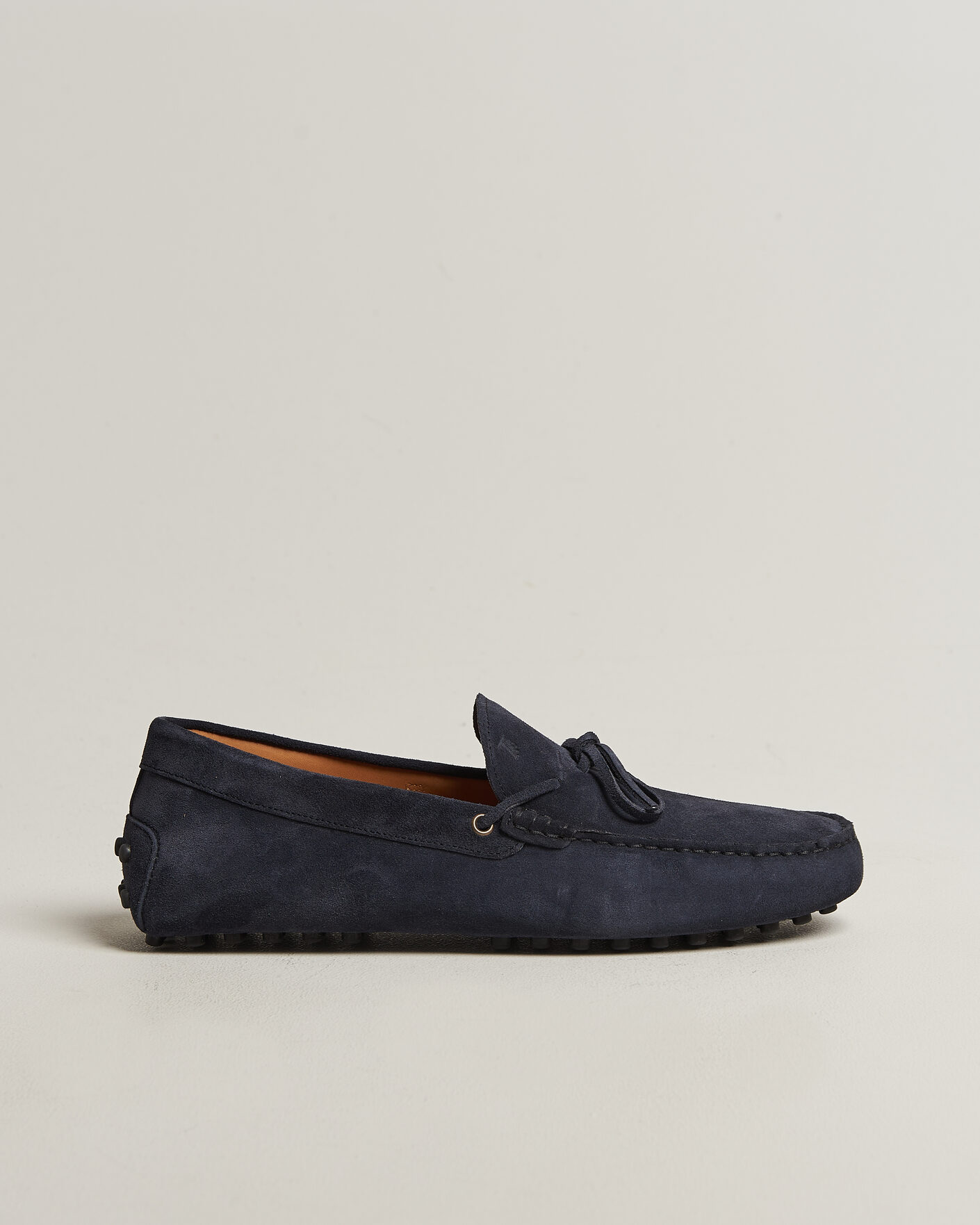Uomini | Mocassini | Tod's | Lacetto Gommino Carshoe Navy Suede