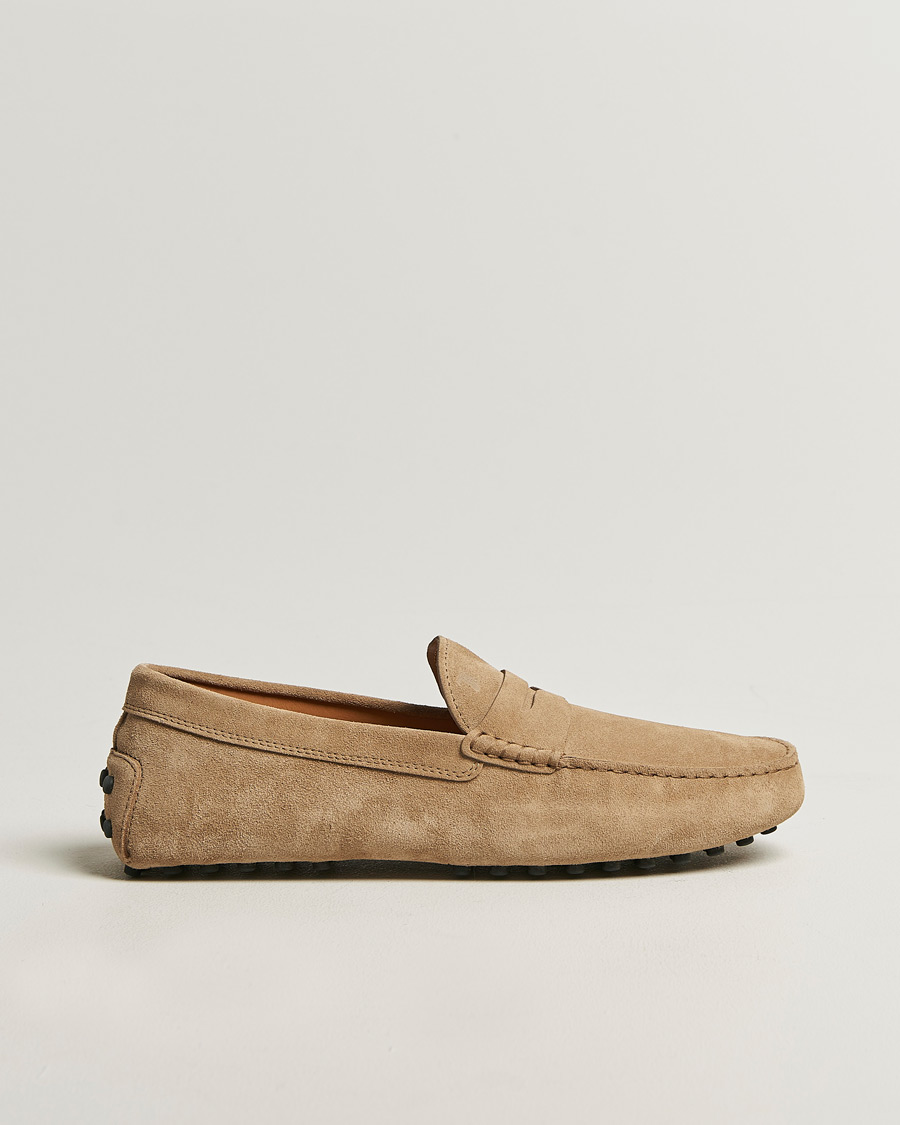 Uomini | Mocassini | Tod's | Gommino Carshoe Beige Suede
