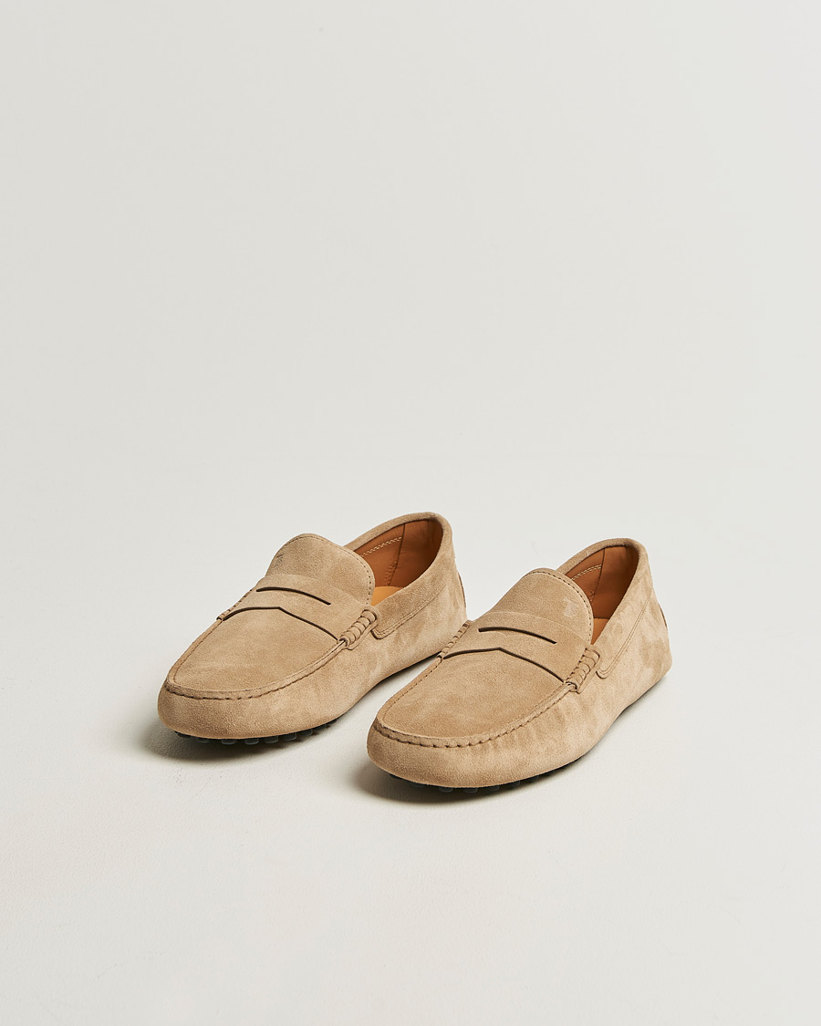 Uomini | Mocassini | Tod's | Gommino Carshoe Beige Suede