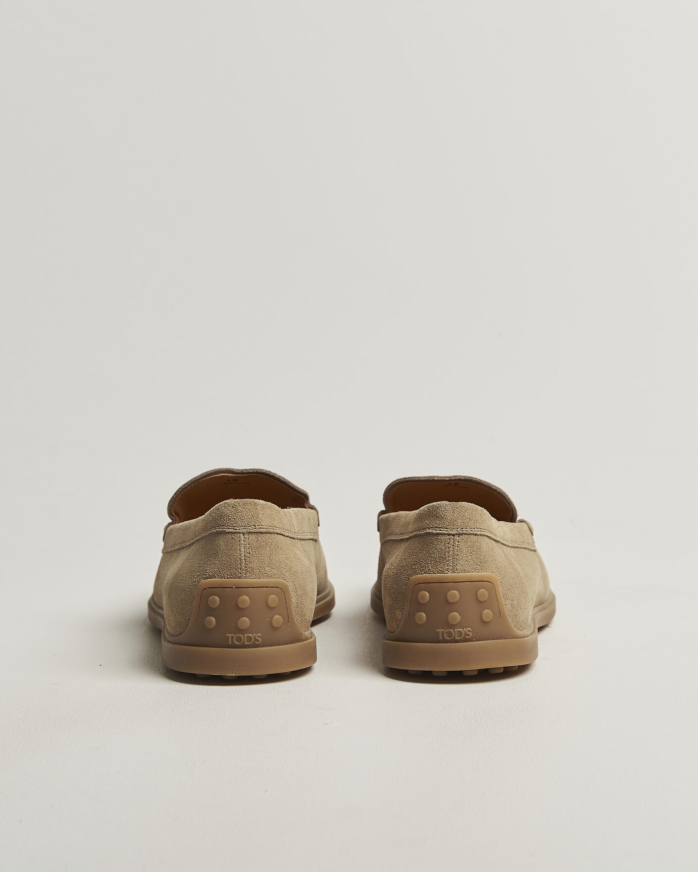 Uomini | Mocassini | Tod's | Gomma Leggera Loafers Light Beige Suede