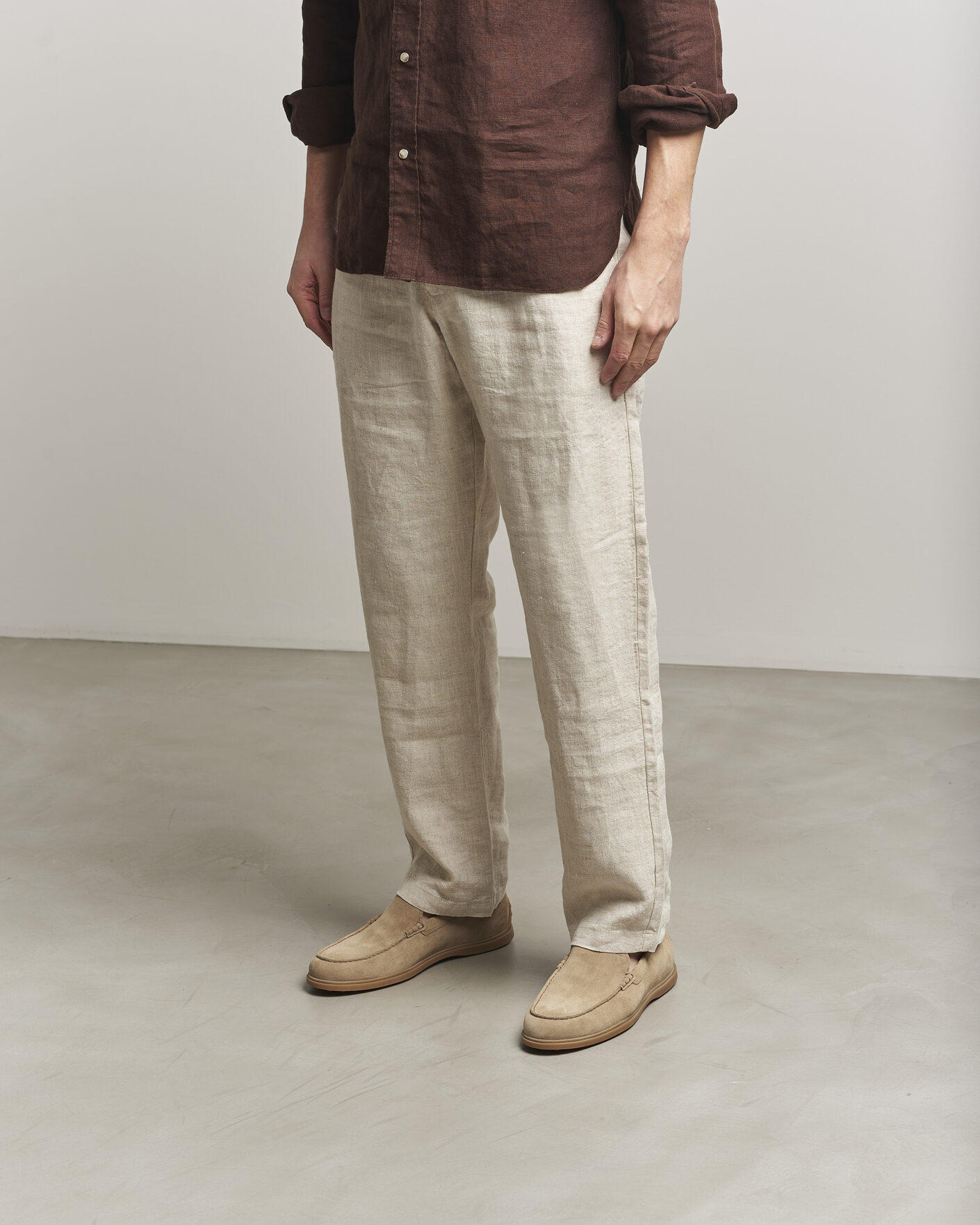 Uomini | Mocassini | Tod's | Gomma Leggera Loafers Light Beige Suede