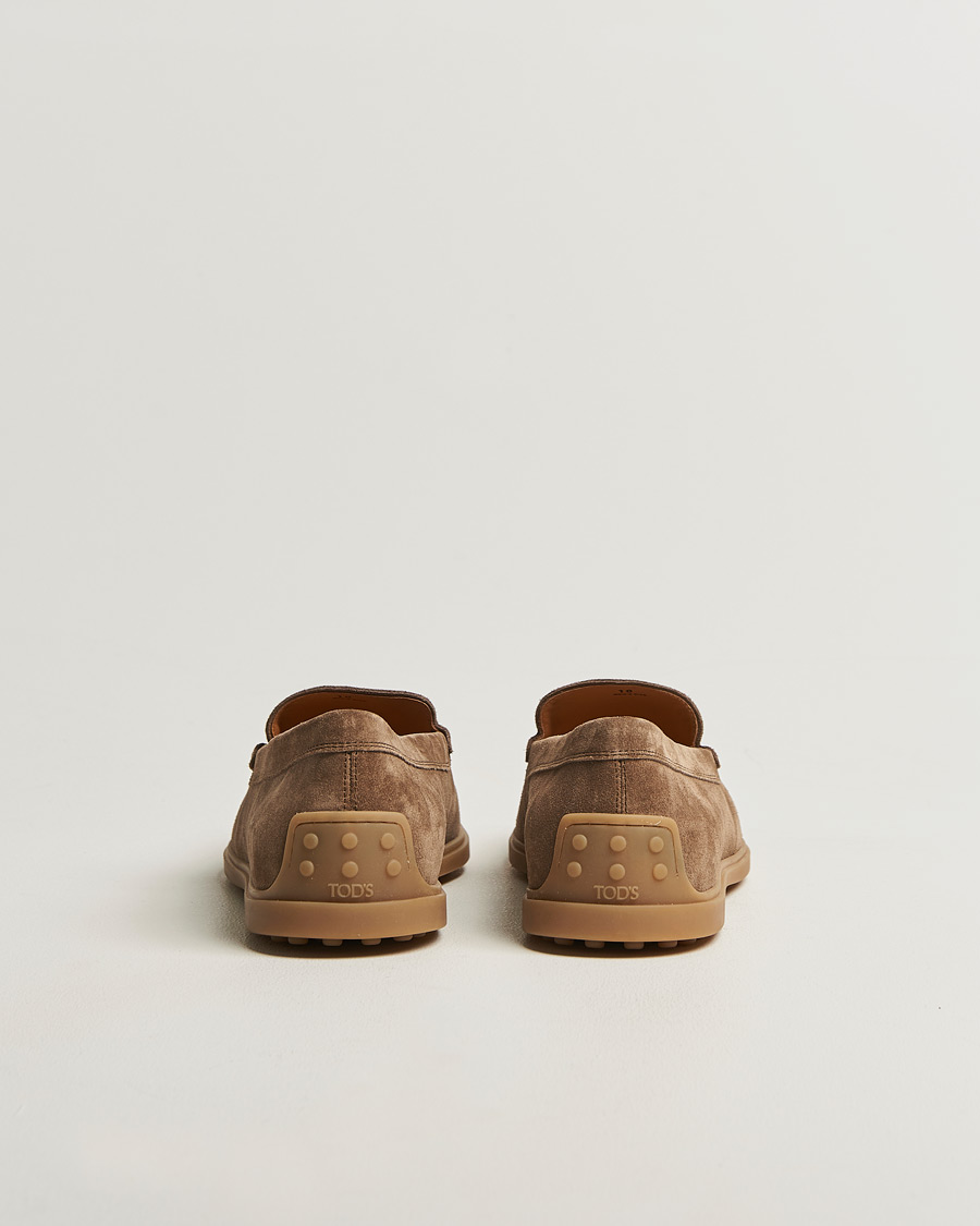 Uomini | Mocassini | Tod's | Gomma Leggera Loafers Chestnut Suede