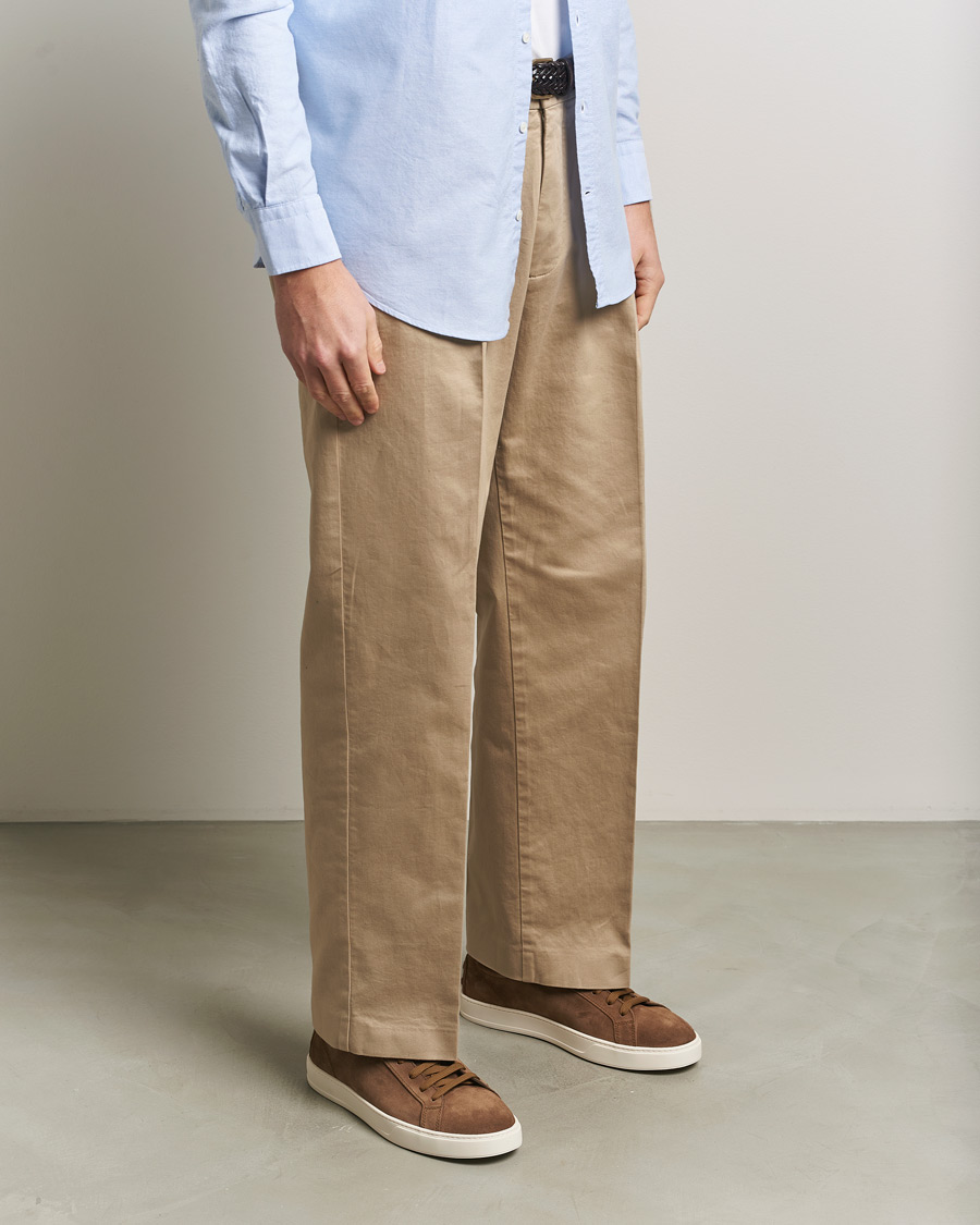 Uomini | Sneakers | Tod's | Cassetta Lacciata Sneaker Chestnut Suede