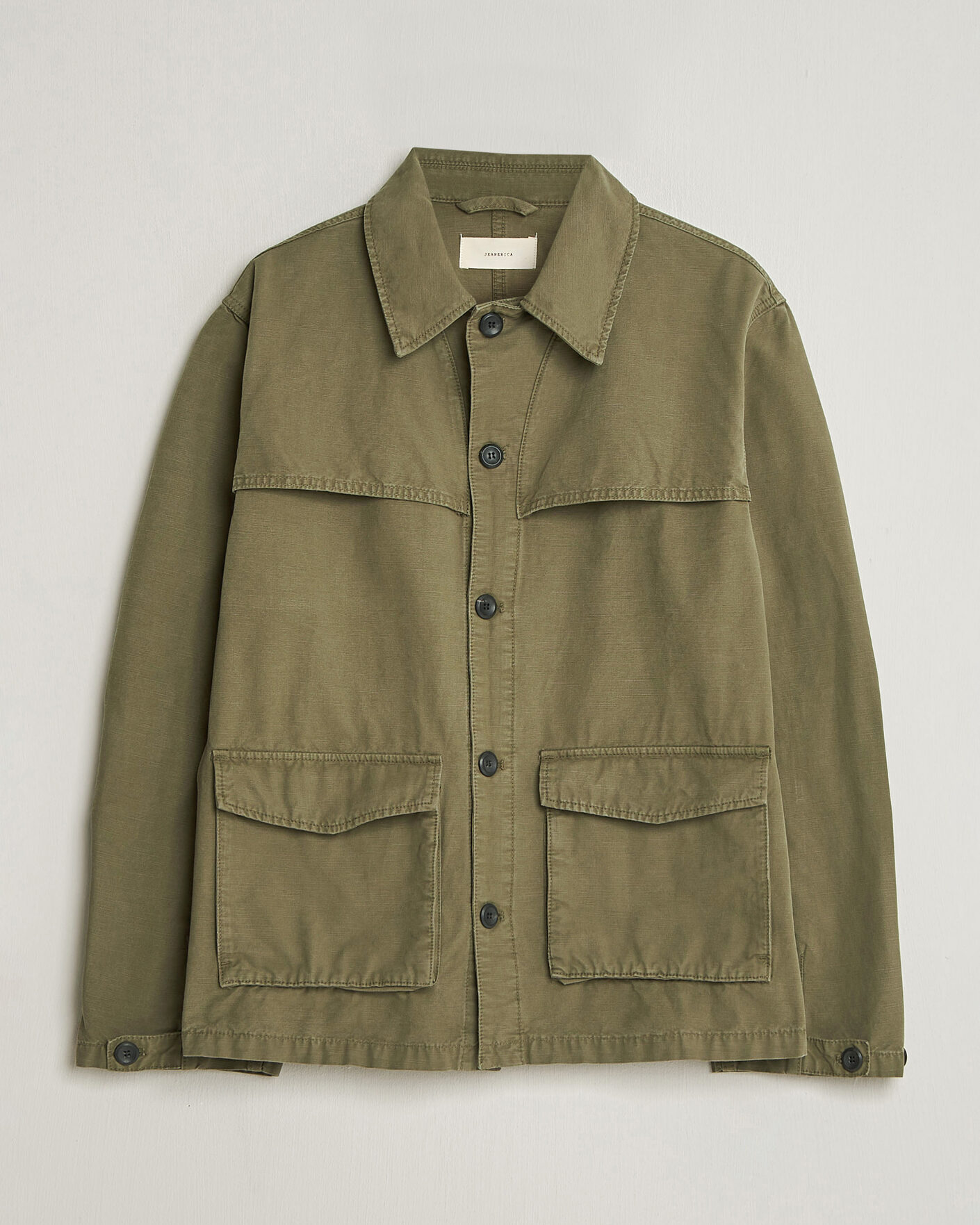 Uomini | Giacche | Jeanerica | Wilde Shirt Jacket Green