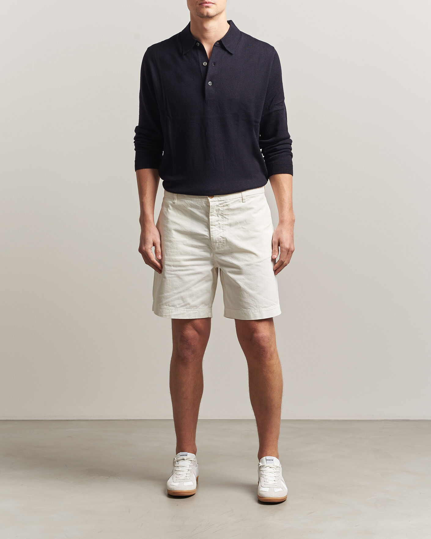 Uomini | Pantaloncini | Morris | Original Chino Shorts Off White
