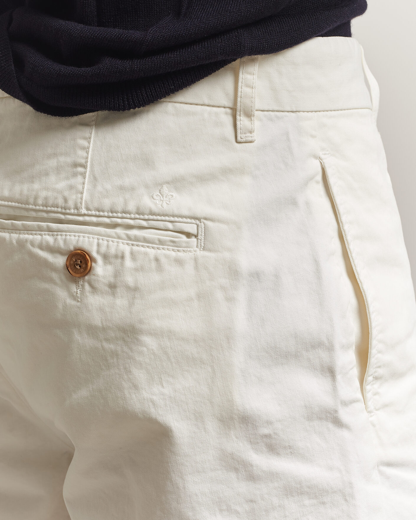 Uomini | Pantaloncini | Morris | Original Chino Shorts Off White