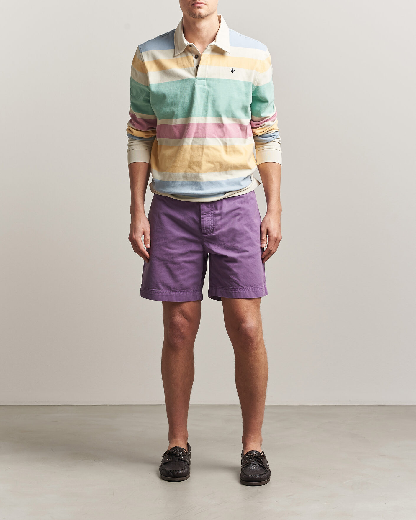 Uomini | Pantaloncini | Morris | Original Chino Shorts Purple