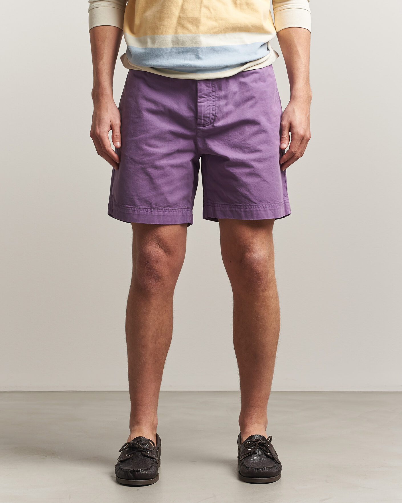 Uomini | Pantaloncini | Morris | Original Chino Shorts Purple