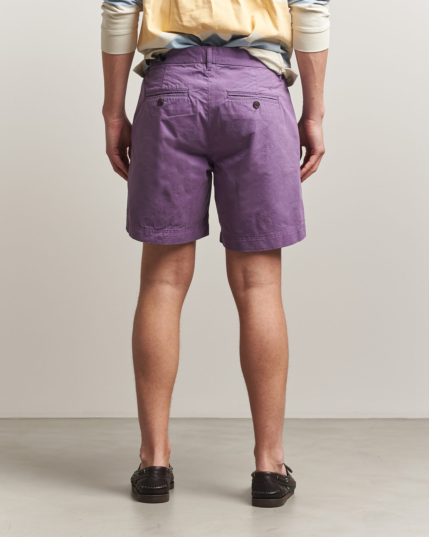 Uomini | Pantaloncini | Morris | Original Chino Shorts Purple