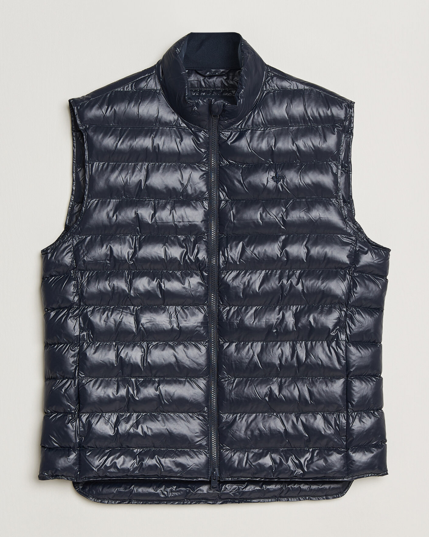 Uomini | Gilet | Morris | Norfolk Liner Vest Glossy Navy