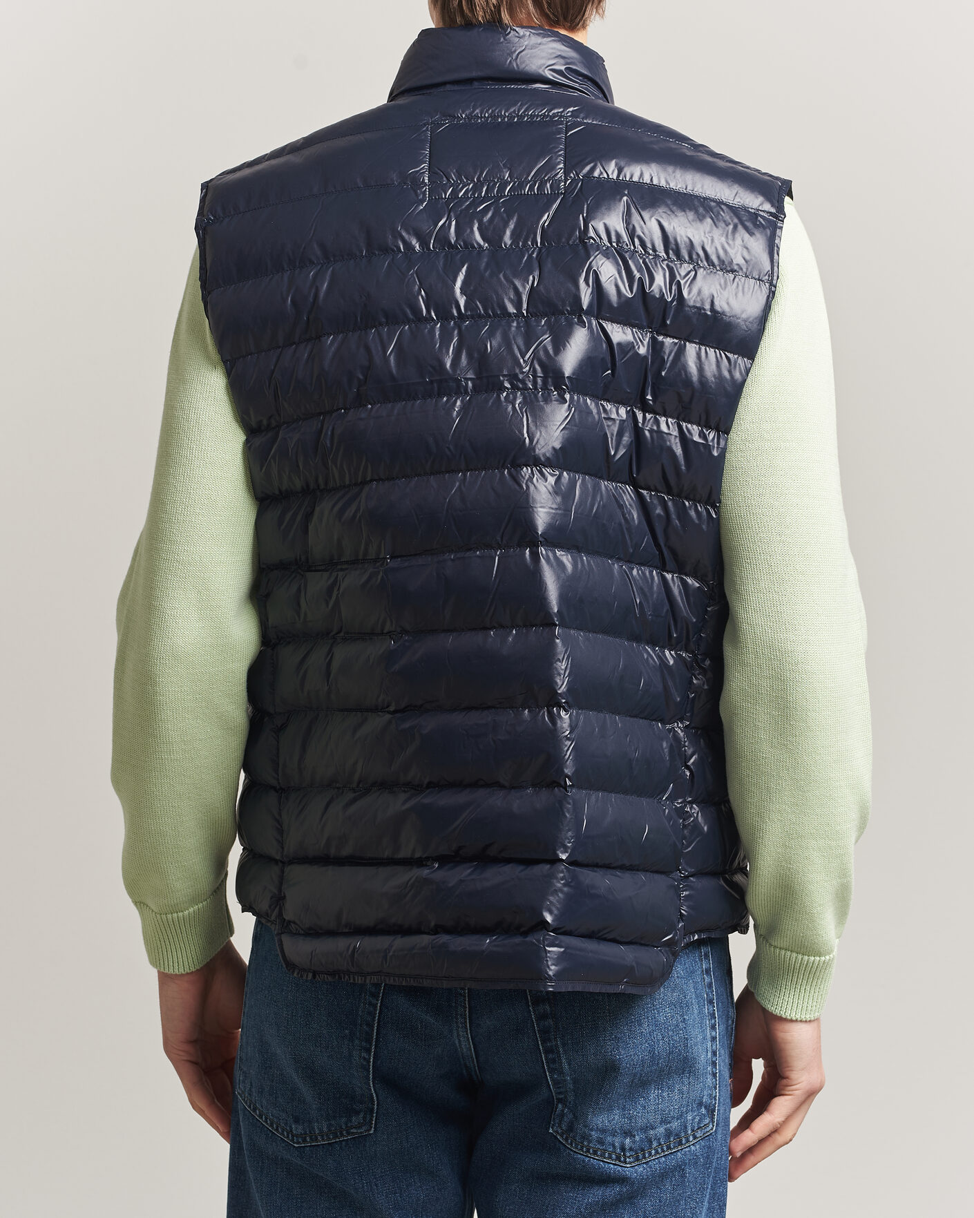Uomini | Gilet | Morris | Norfolk Liner Vest Glossy Navy