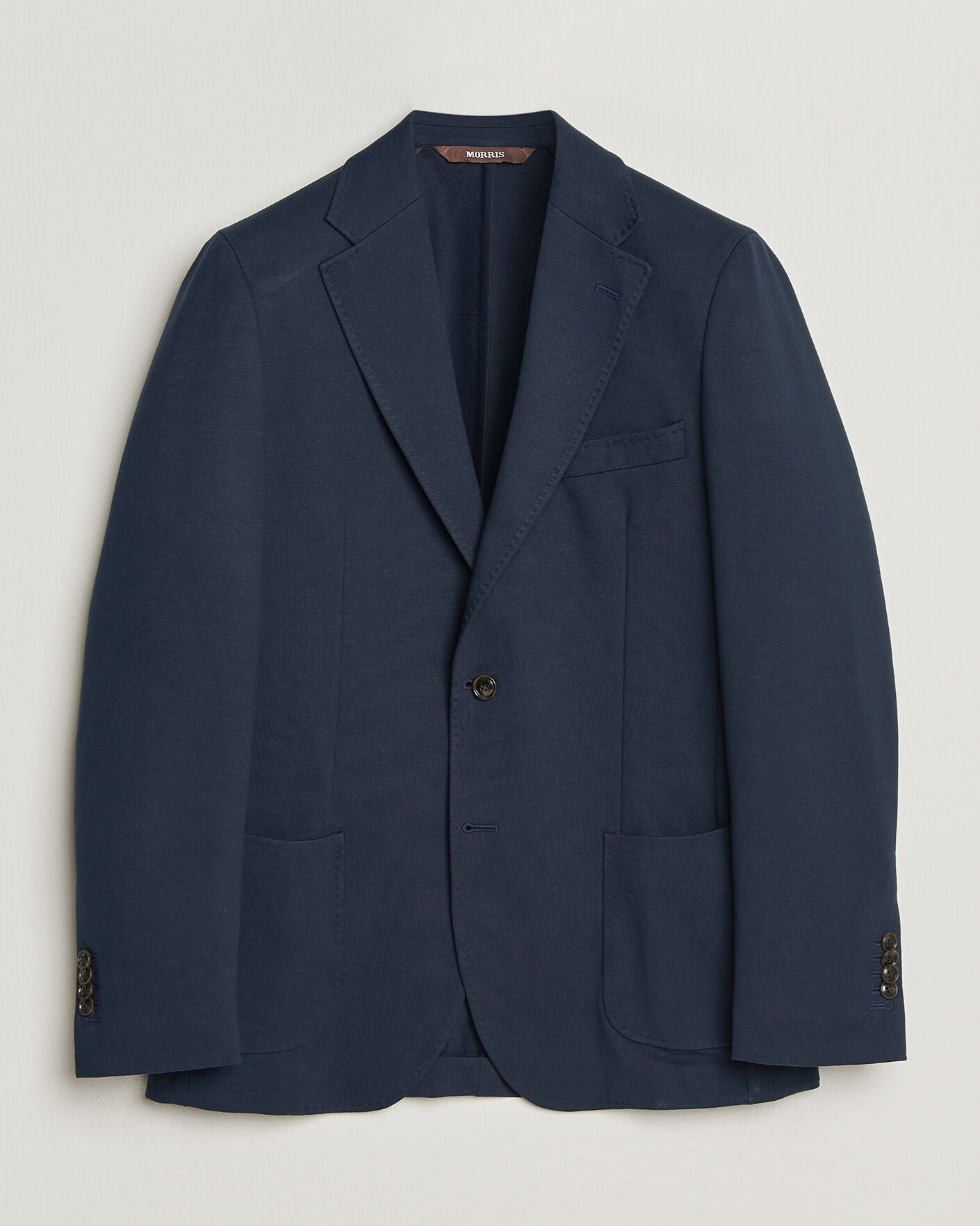 Uomini | Blazers | Morris | Cotton Jersey Blazer Navy