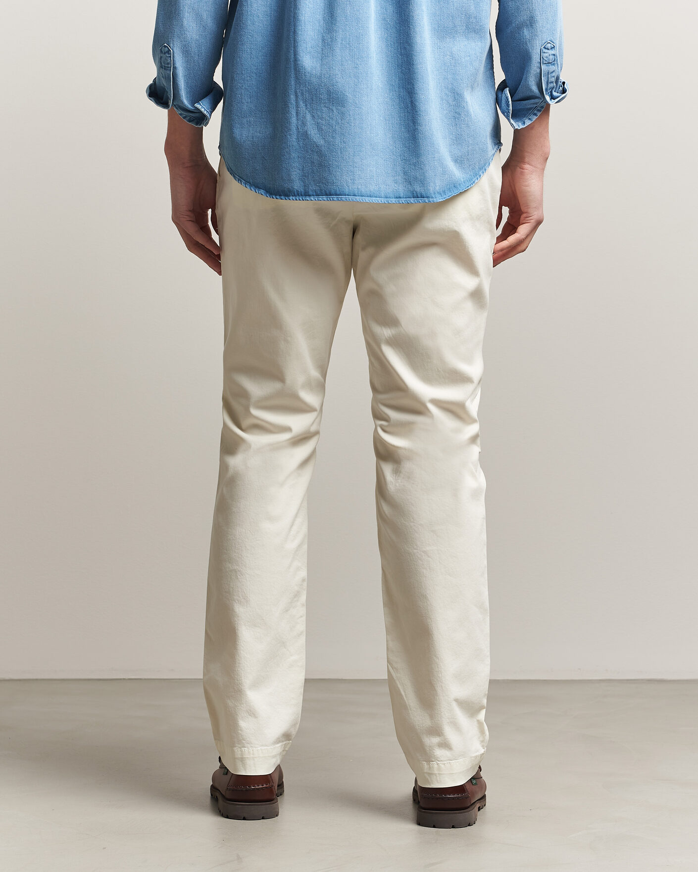 Uomini | Pantaloni | Morris | Jeffrey Summer Chinos Off White