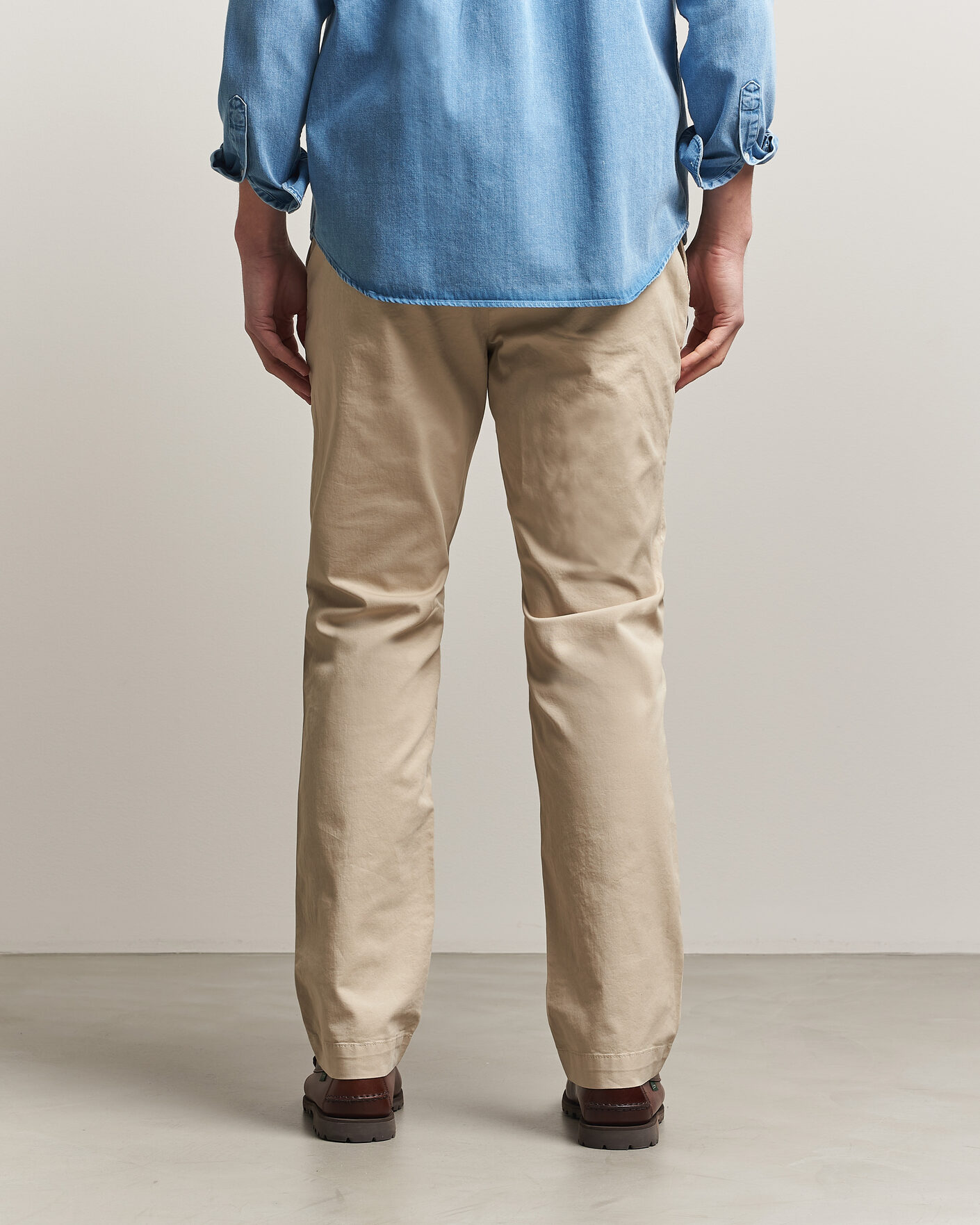 Uomini | Pantaloni | Morris | Jeffrey Summer Chinos Khaki
