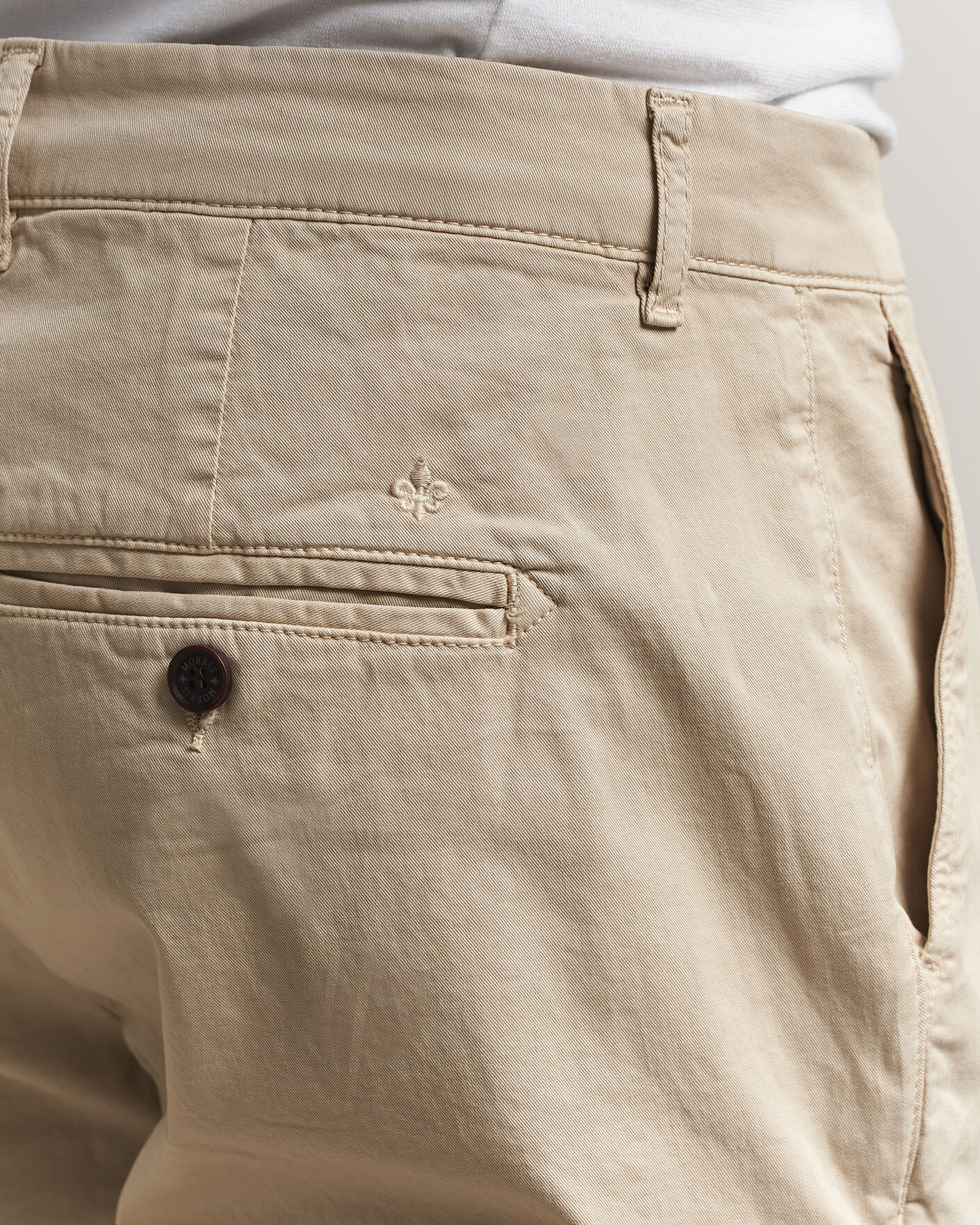 Uomini | Pantaloni | Morris | Jeffrey Summer Chinos Khaki