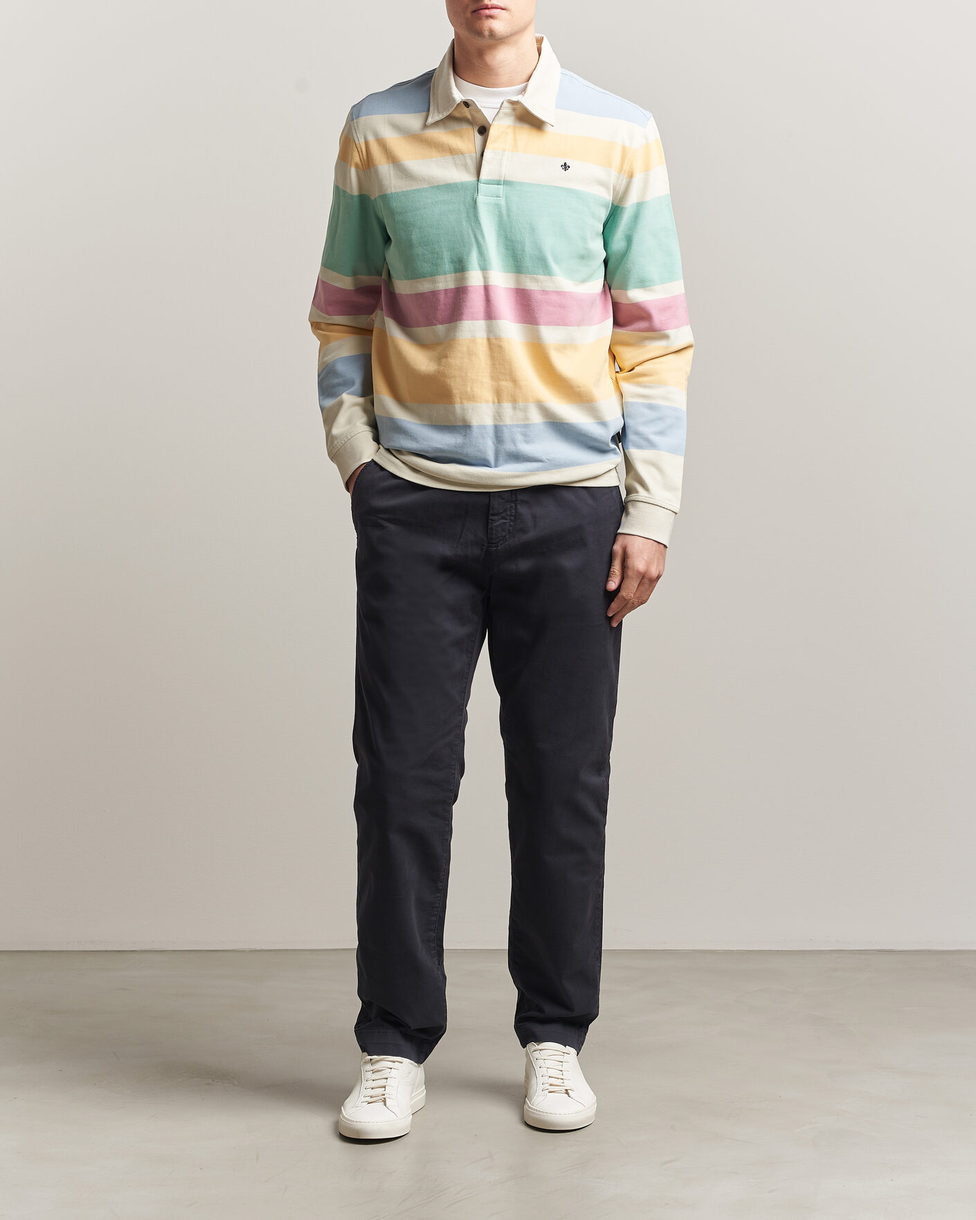 Uomini | Pantaloni | Morris | Jeffrey Summer Chinos Dark Blue