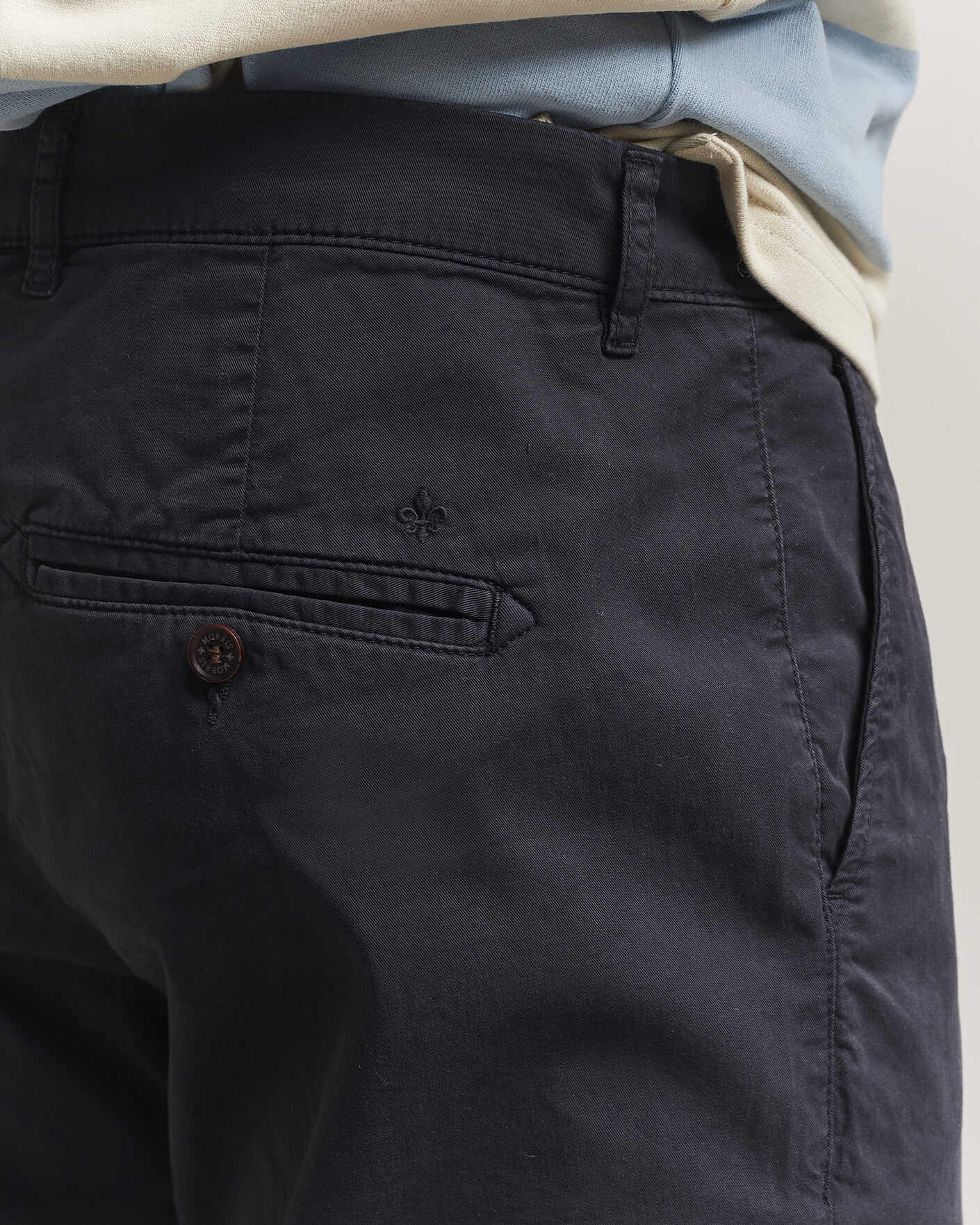 Uomini | Pantaloni | Morris | Jeffrey Summer Chinos Dark Blue
