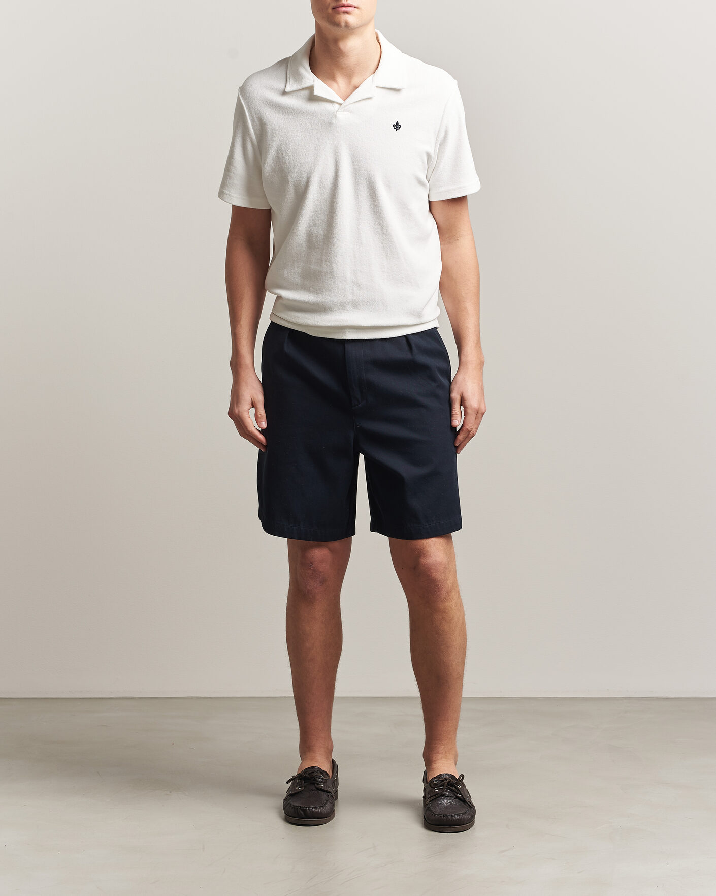 Uomini | Polo | Morris | Delon Terry Shirt Off White