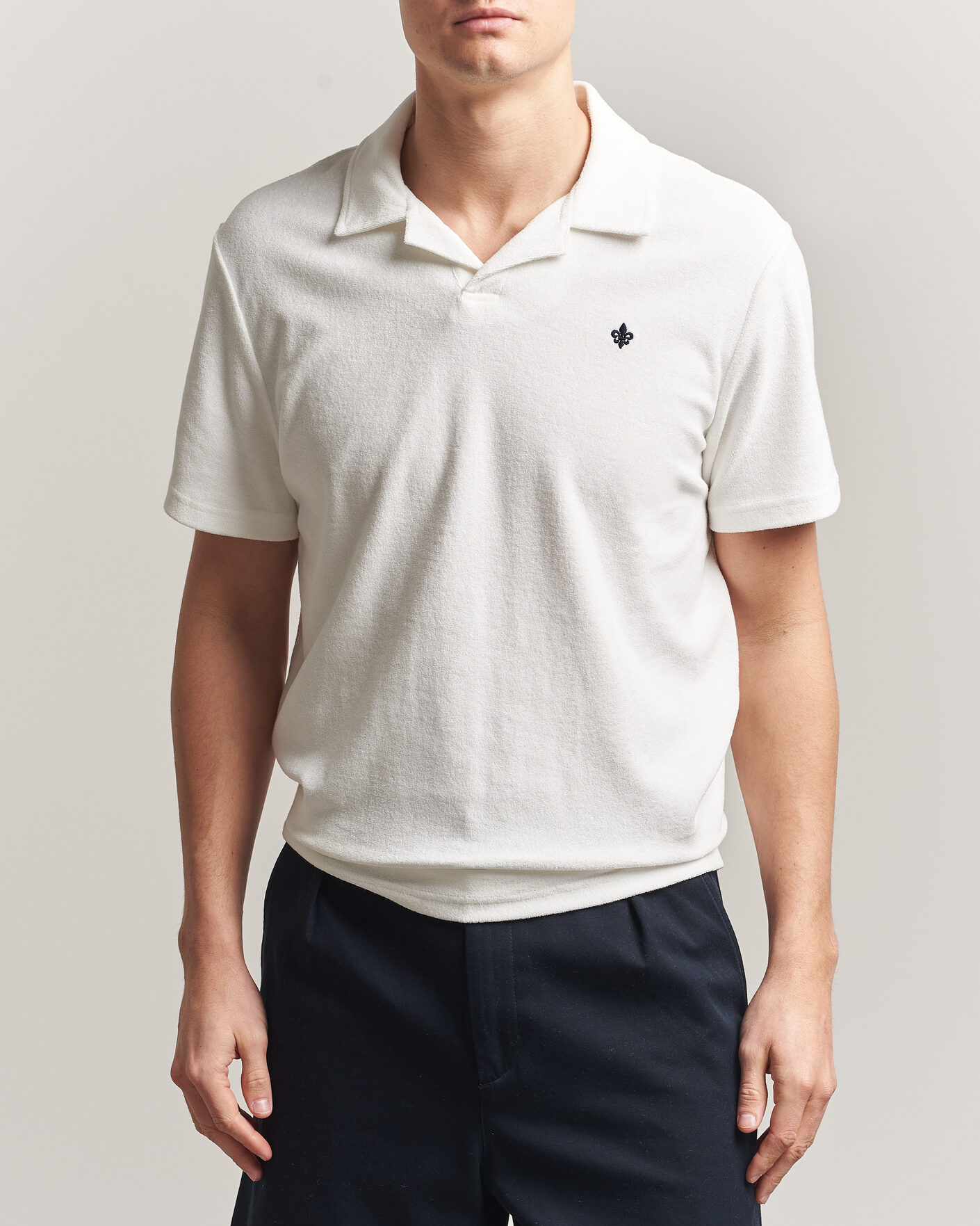 Uomini | Polo | Morris | Delon Terry Shirt Off White