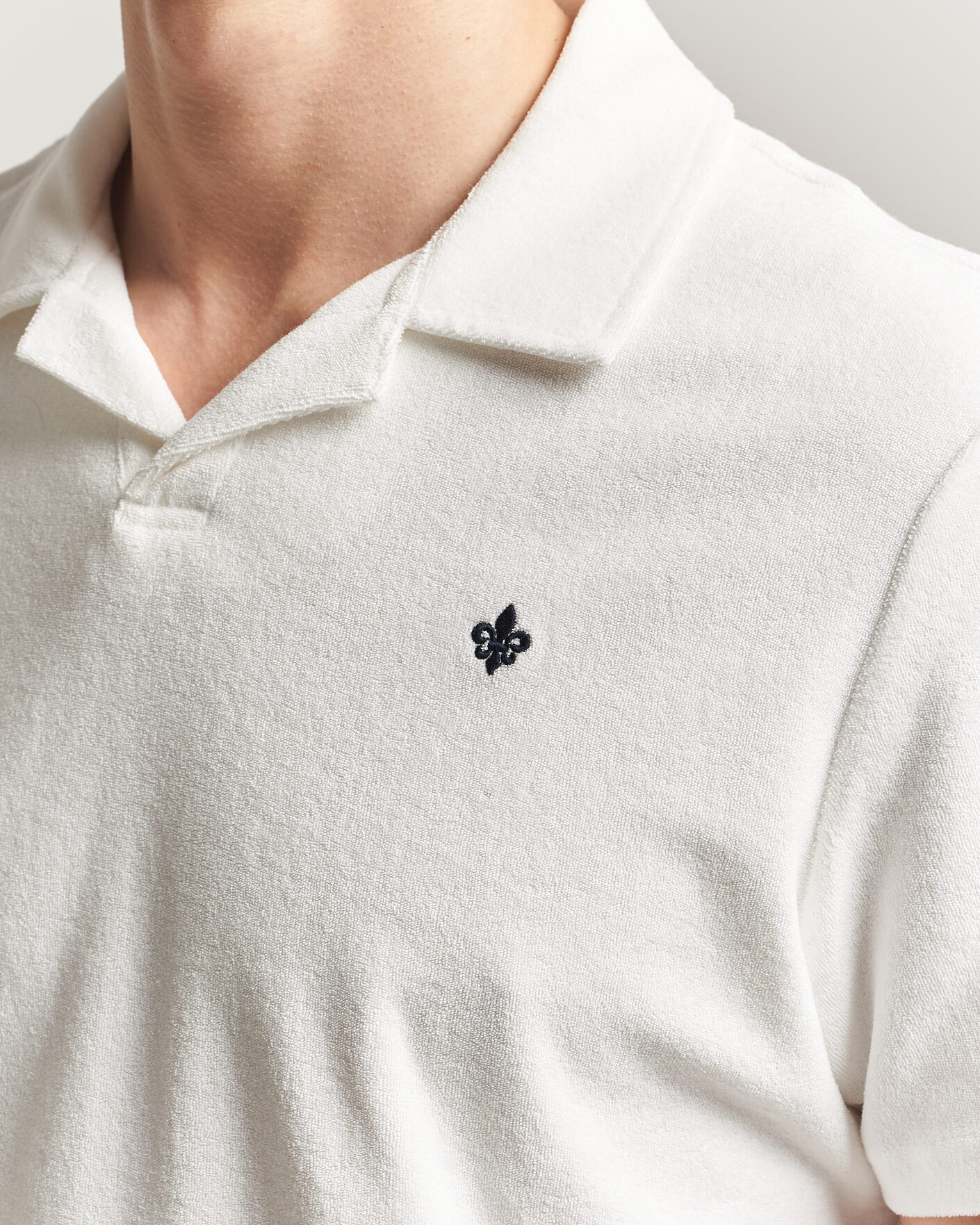 Uomini | Polo | Morris | Delon Terry Shirt Off White