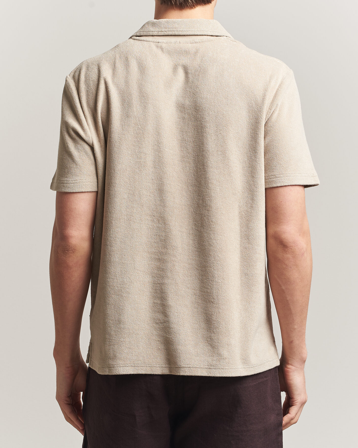 Uomini | Polo | Morris | Delon Terry Shirt Khaki