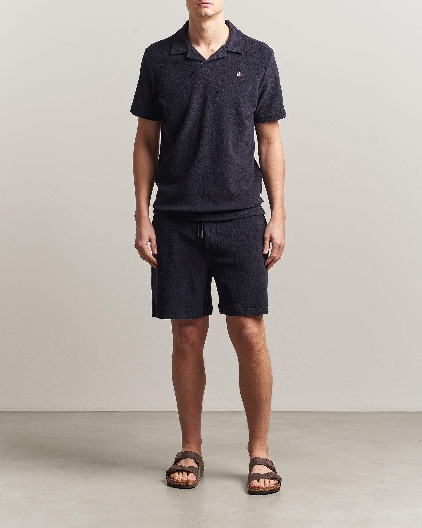 Uomini | Polo | Morris | Delon Terry Shirt Navy